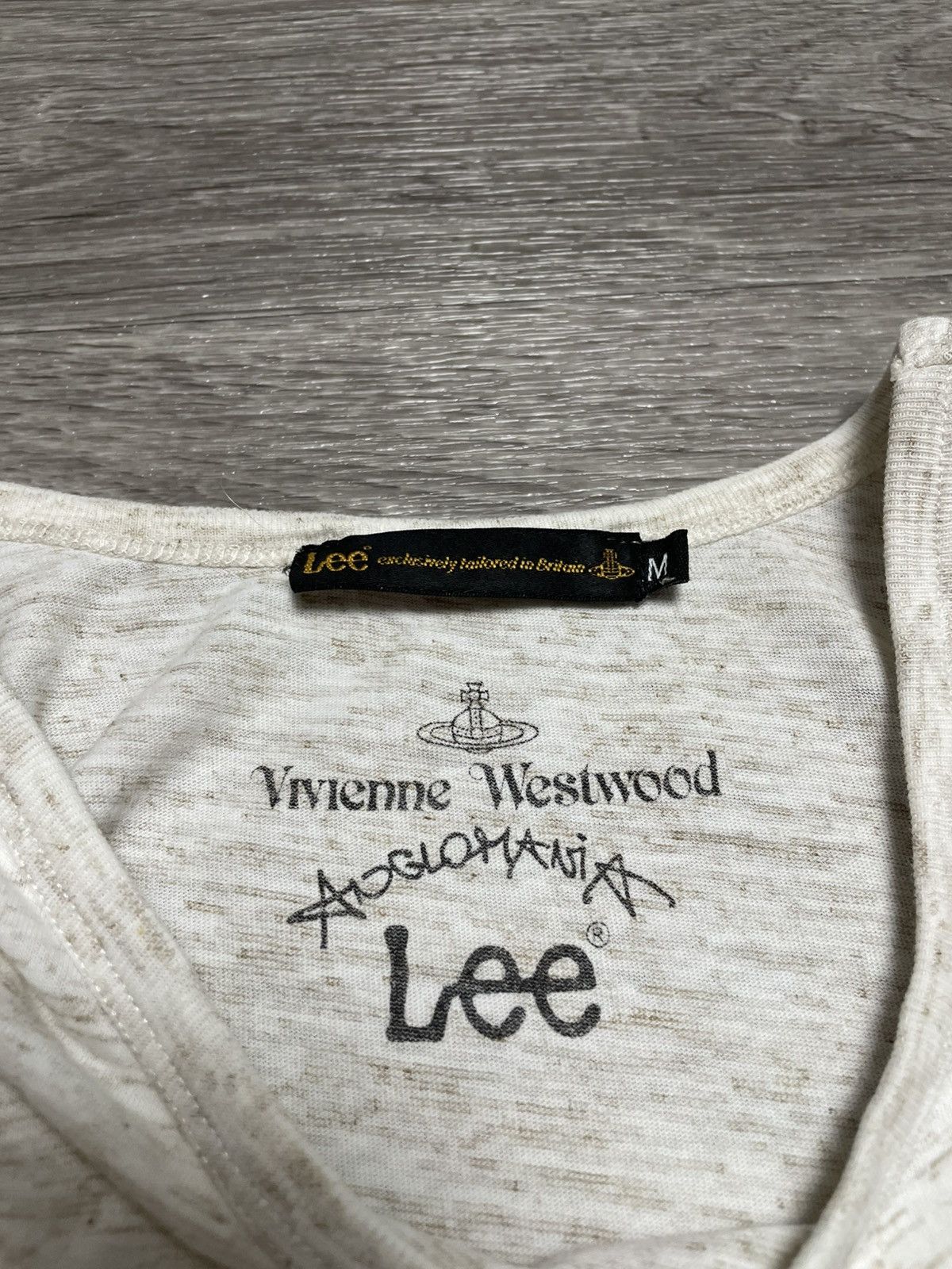 Lee × Vivienne Westwood Vintage Vivienne Westwood x Lee Big Orb Graphic Print Y2K Size M / US 6-8 / IT 42-44 - 15 Thumbnail