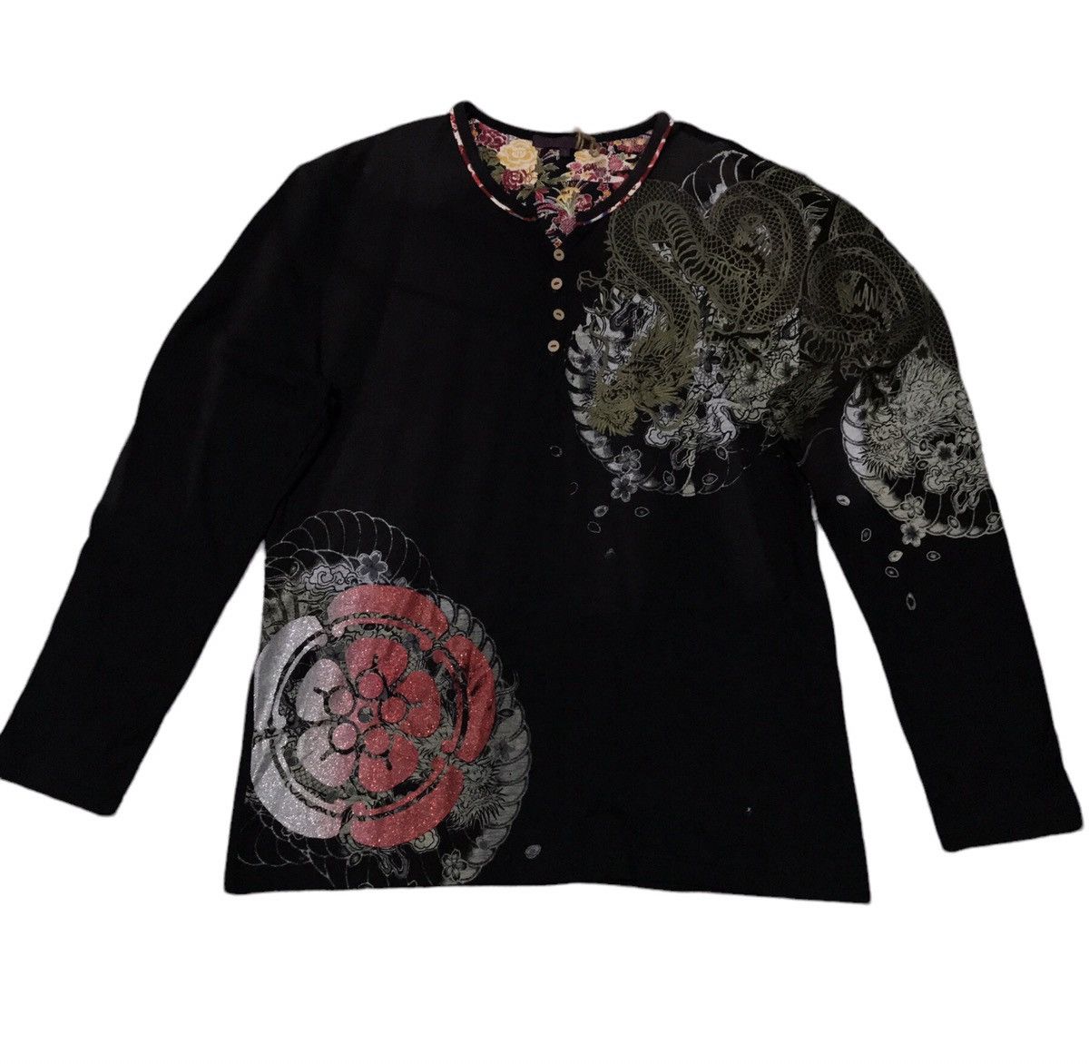 Japanese Brand 🔥🔥BEST OFFER🔥🔥 Japanese Sukajan Dragon Ovp Embroidery Shirt Size US L / EU 52-54 / 3 - 1 Thumbnail