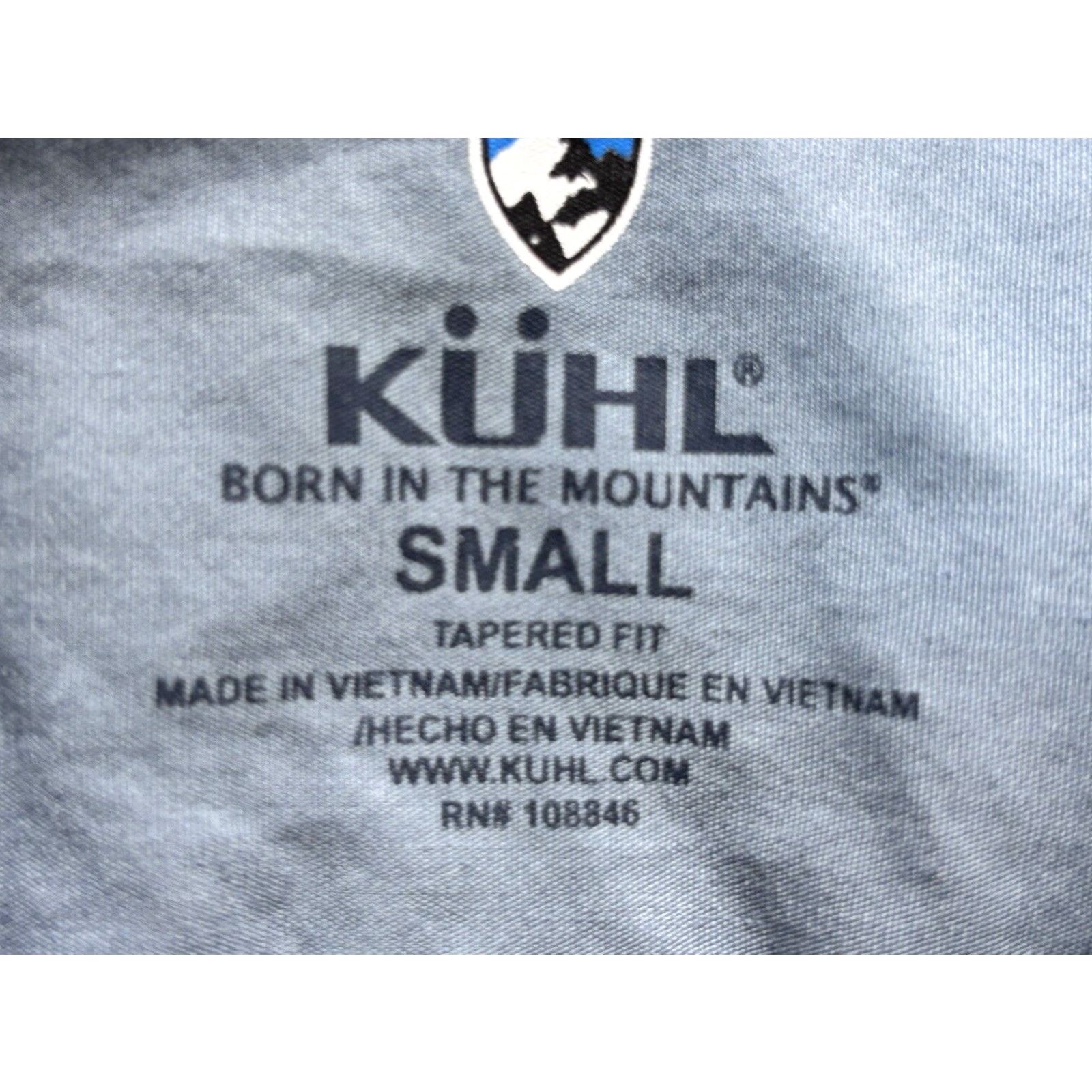 Vintage Kuhl Skorpio Linen Blend Shirt Small Mens Plaid Button Up Outdoor Hike Short Sleeve Size US S / EU 44-46 / 1 - 5 Thumbnail