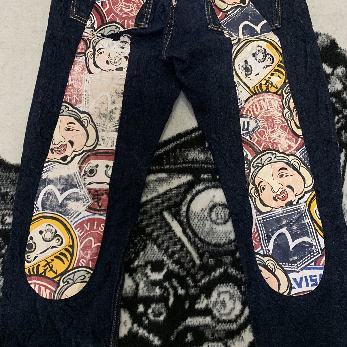 Evisu Evisu Daruma Daicock Selvedge Size US 29 - 4 Thumbnail