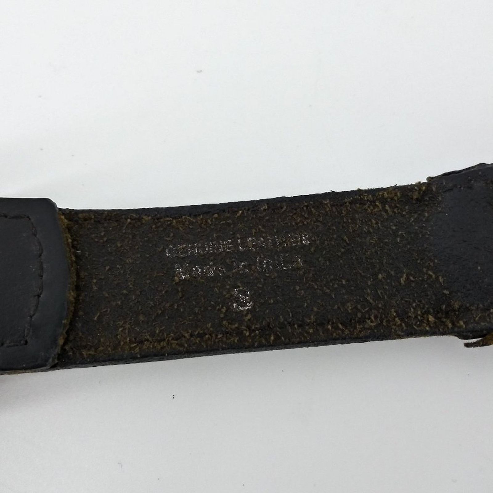 Vintage Women's Braided Triple Rope & Hardware Leather Belt S Size ONE SIZE - 4 Thumbnail