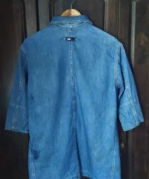 DKNY Vintage DKNY Jeans Denim Chore Coat Jacket Size US M / EU 48-50 / 2 - 3 Thumbnail