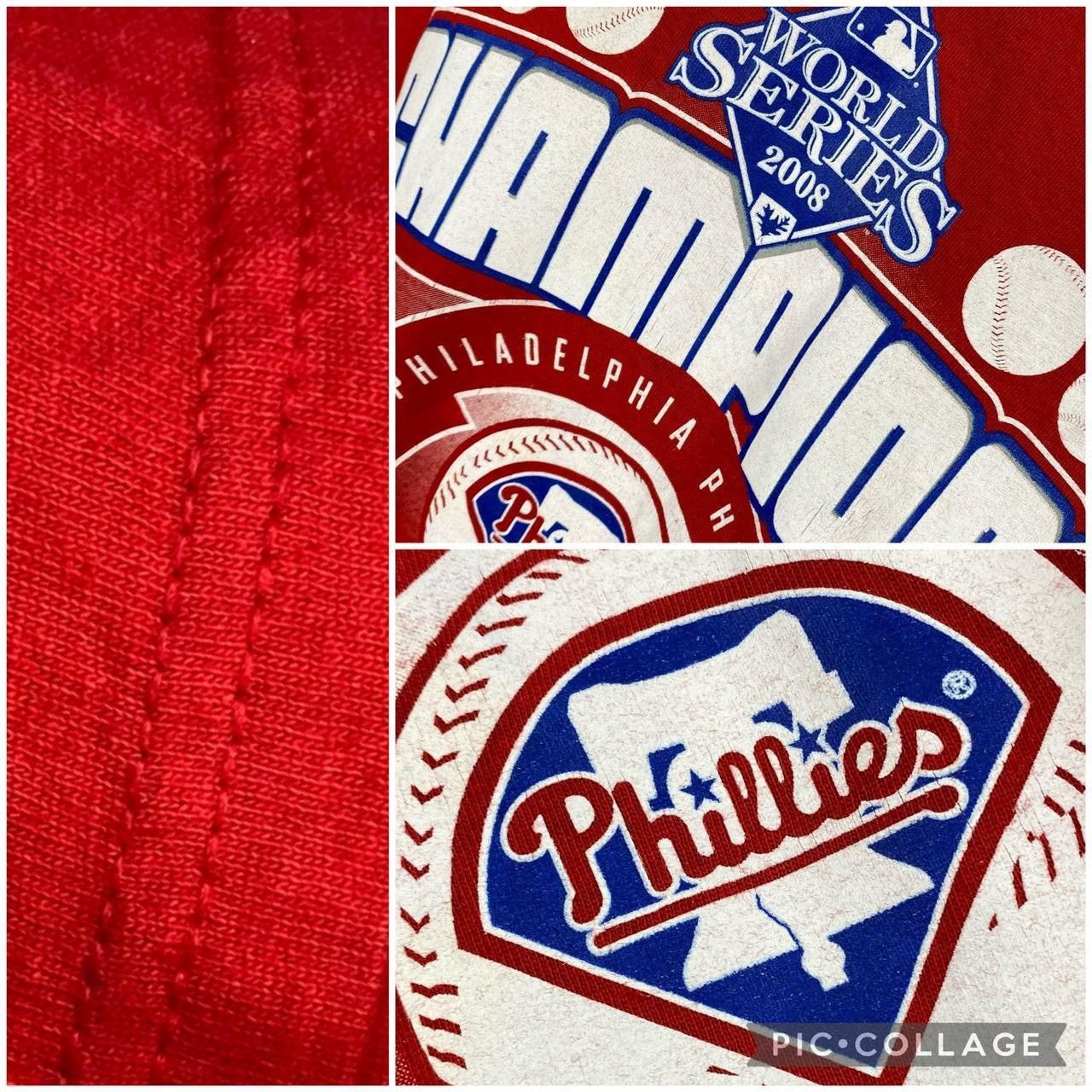 MLB × Vintage Vintage Gildan MLB Philadelphia Phillies Baseball Tee Tshirt Size US XL / EU 56 / 4 - 3 Thumbnail