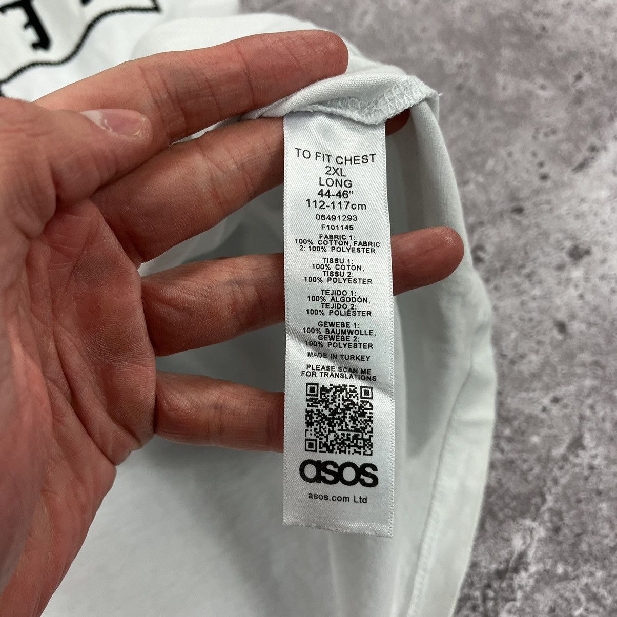Asos ASOS T-Shirt Virgin Mary “Saints” Big Logo White Size 2XL Size US XXL / EU 58 / 5 - 9 Thumbnail