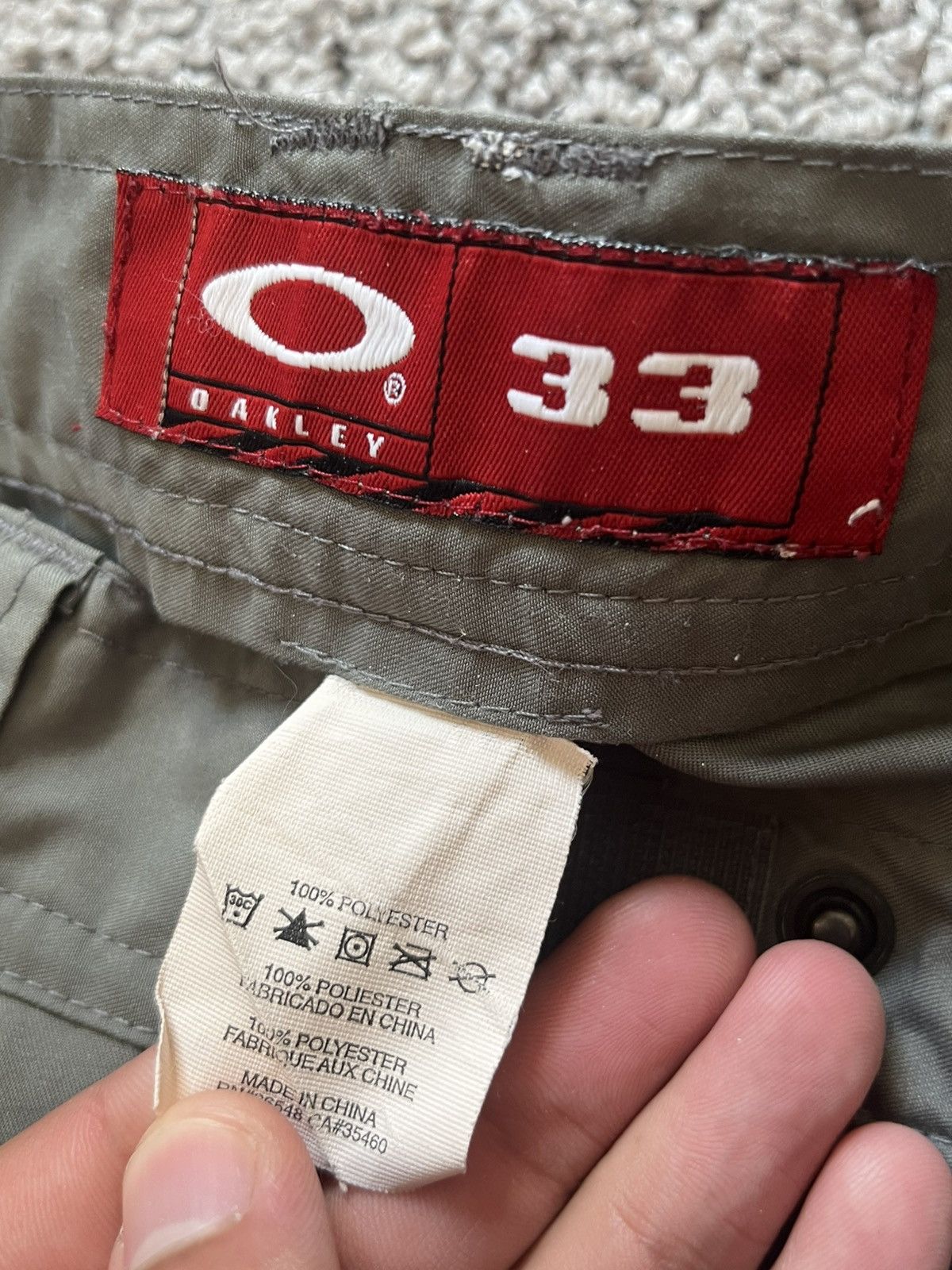 Oakley Oakley Vintage Technical Shorts Size US 33 - 5 Thumbnail