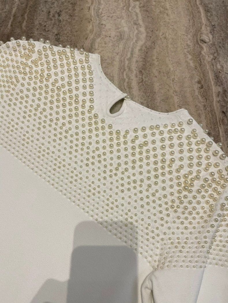 Alexander McQueen Alexander McQUEEN Pearl skirt Nextarrow-2505 Size M / US 6-8 / IT 42-44 - 7 Thumbnail