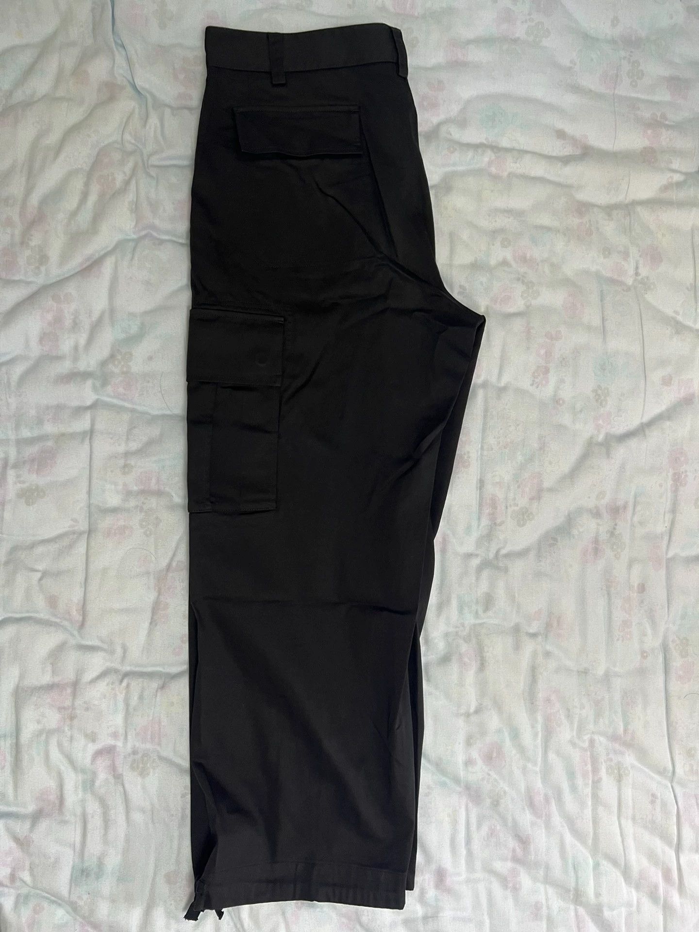 Versace Versace Men's Black Cargo Pants 54 Size US 38 / EU 54 - 1 Thumbnail