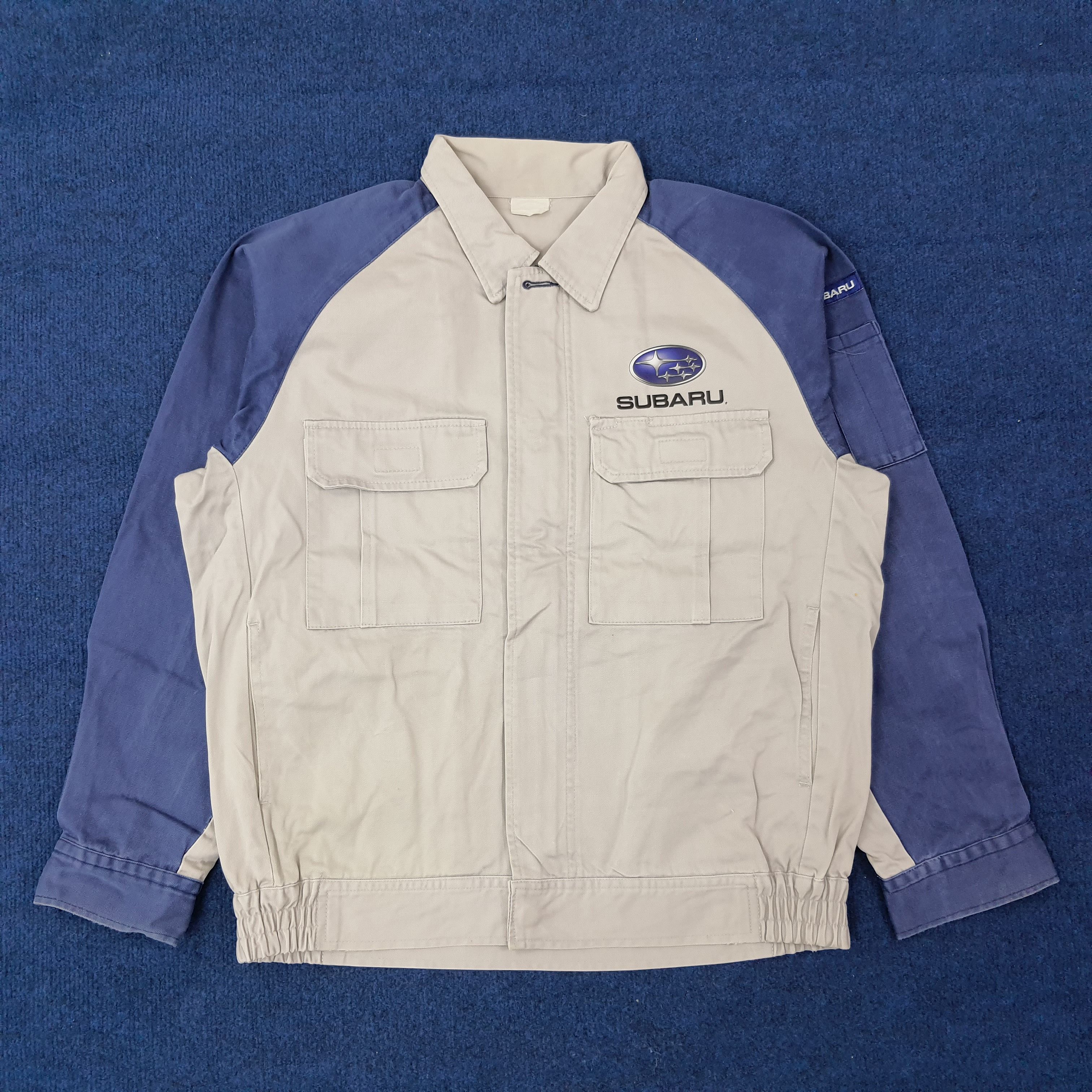 Japanese Brand Vintage SUBARU Japan Motorsports Racing Jacket C246N17 Size US M / EU 48-50 / 2 - 3 Thumbnail