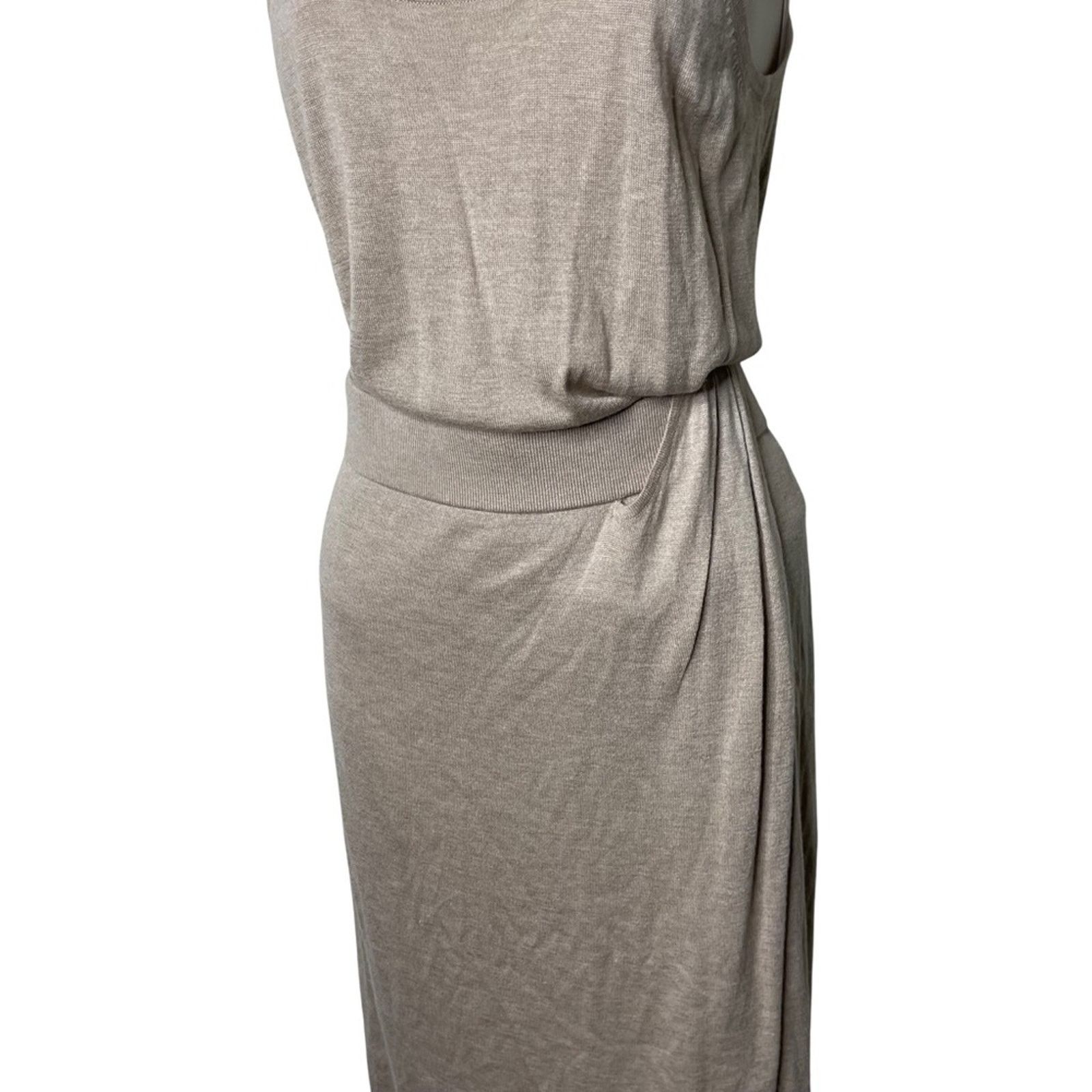 Michael Kors Sand lightweight knit 2 Ps set tank maxi skirt