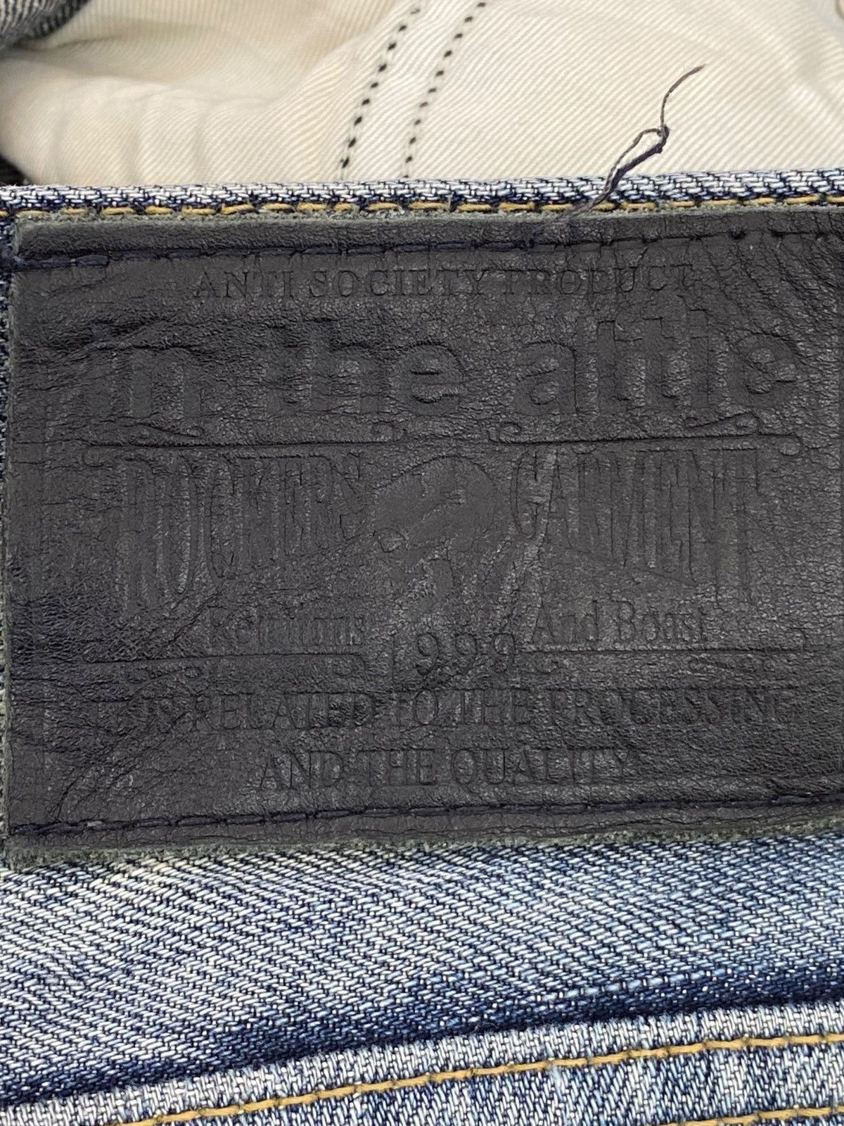 In The Attic In The Attic Ripped Patchwork Straight Leg Style Jeans Size US 33 - 11 Thumbnail