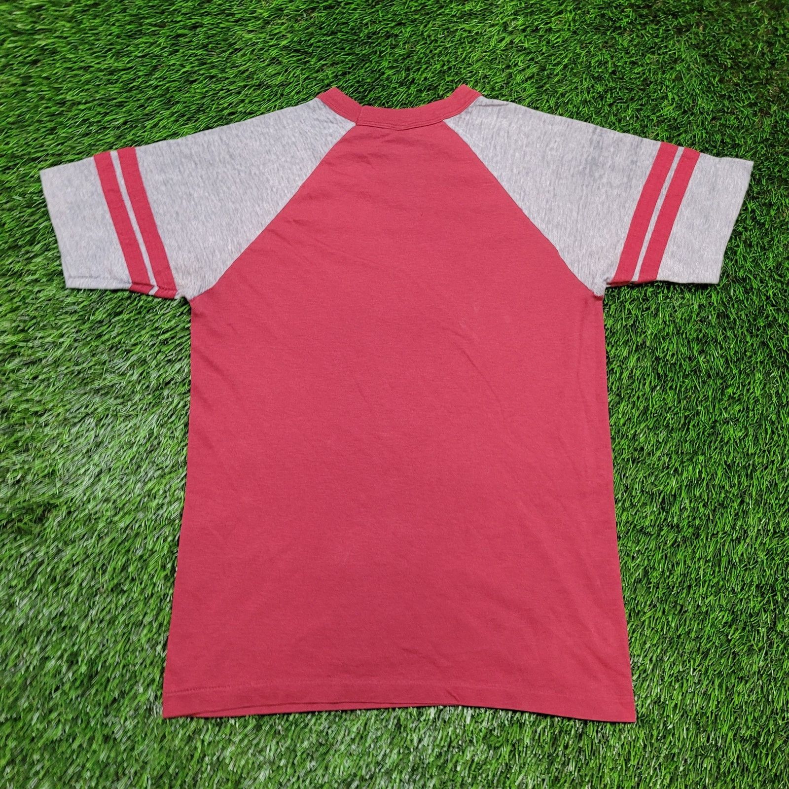 Vintage VTG 80s Alabama Crimson Tide T-Shirt Mens XS Womens S Raglan Size US XS / EU 42 / 0 - 7 Thumbnail