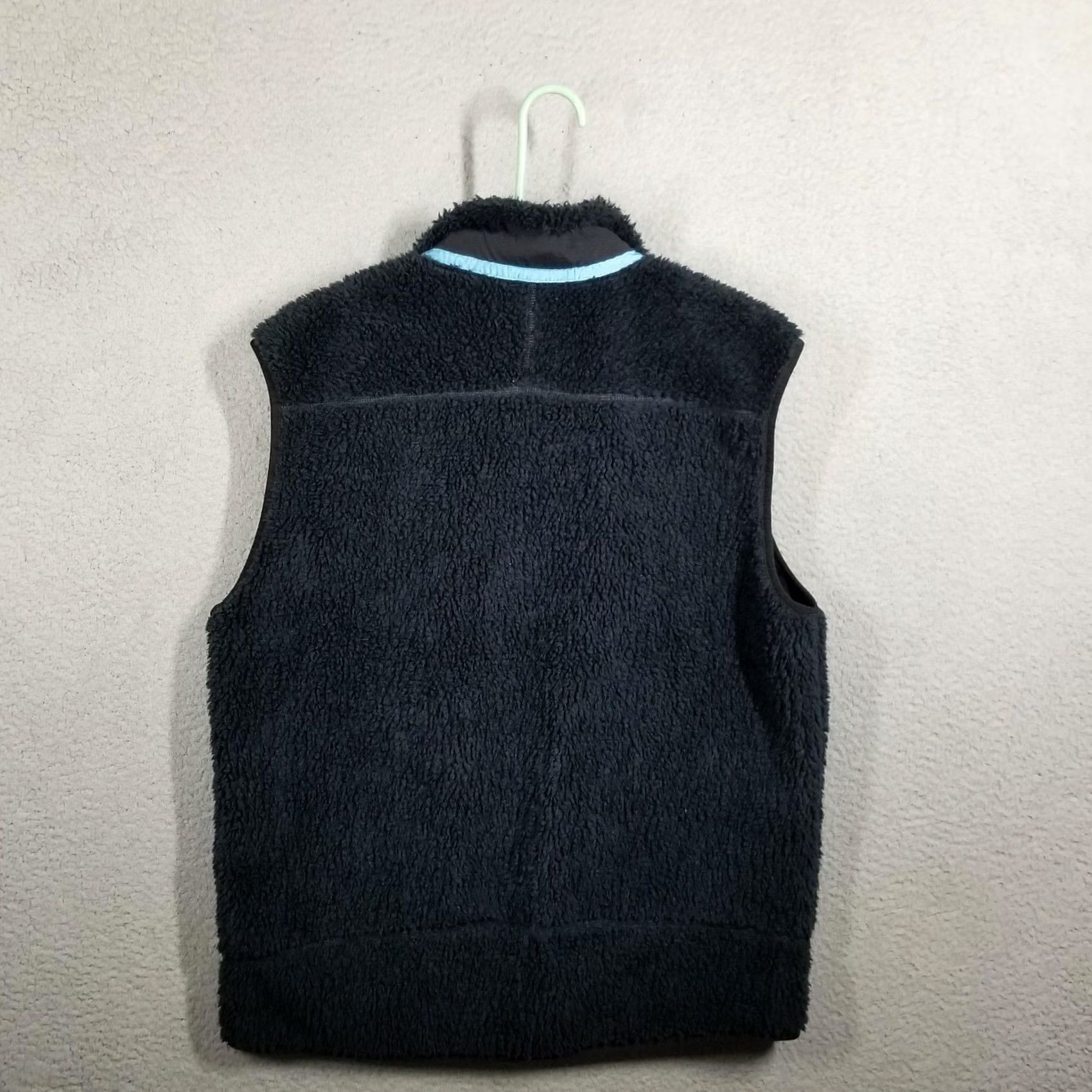 Patagonia Patagonia Mens Large Black Classic Retro-X Sherpa Fleece Zip Pockets Vest - Vintage Retailer Size US L / EU 52-54 / 3 - 3 Thumbnail