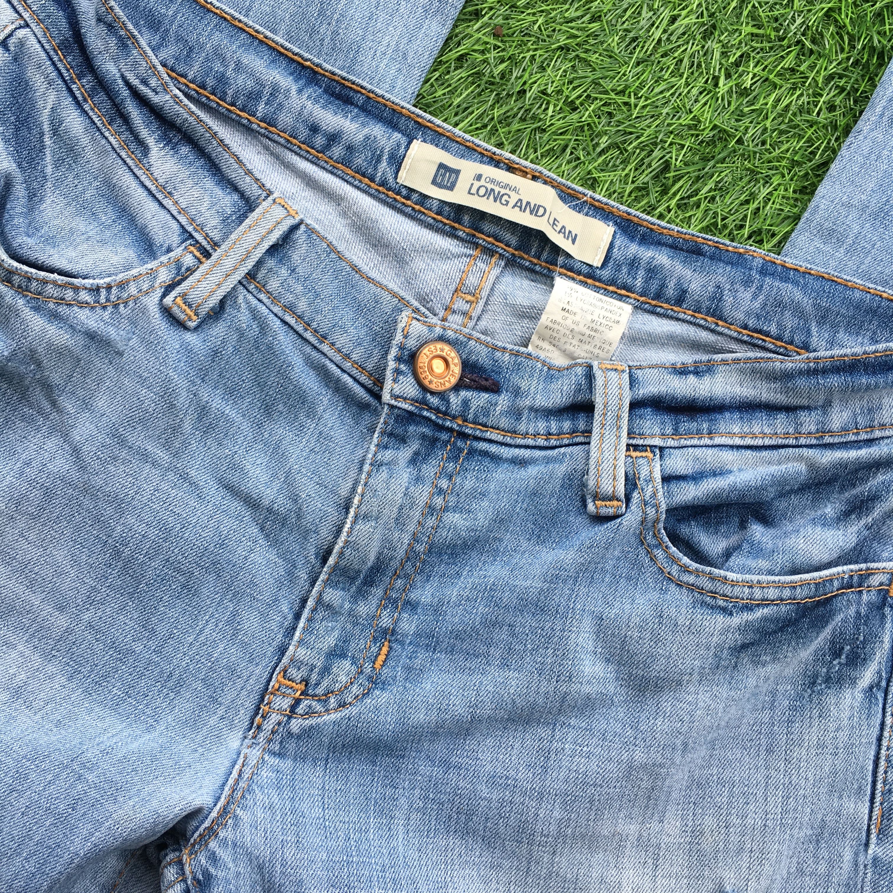 Gap GAP Long and Lean Bootcut Stretch Jeans D-1072 Size 28" / US 6 / IT 42 - 4 Thumbnail