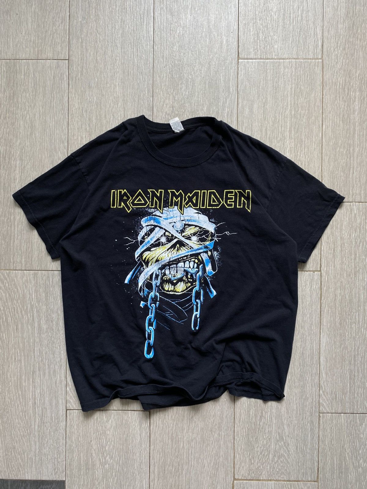 Iron Maiden IRON MAIDEN VINTAGE ROCK METAL TEE Size US XL / EU 56 / 4 - 1 Thumbnail
