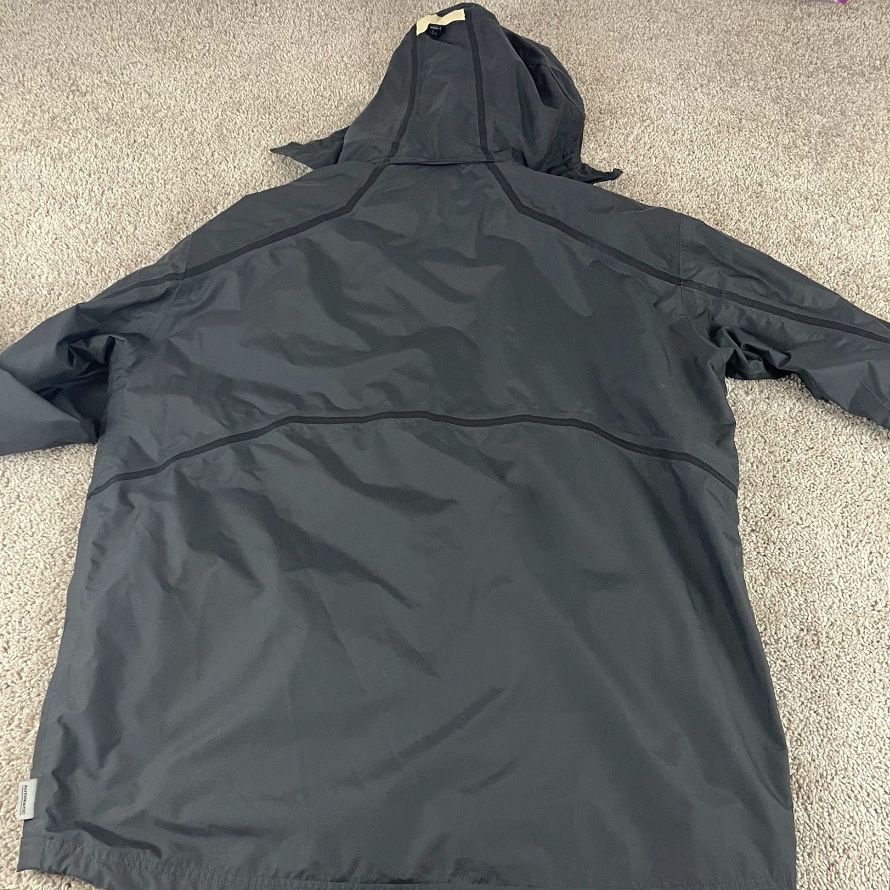 Nike Nike Purdue Jacket Mens XL Nylon Full Zip Removable Hood Vintage Y2K College Football Bomber Jacket Size US XL / EU 56 / 4 - 2 Thumbnail