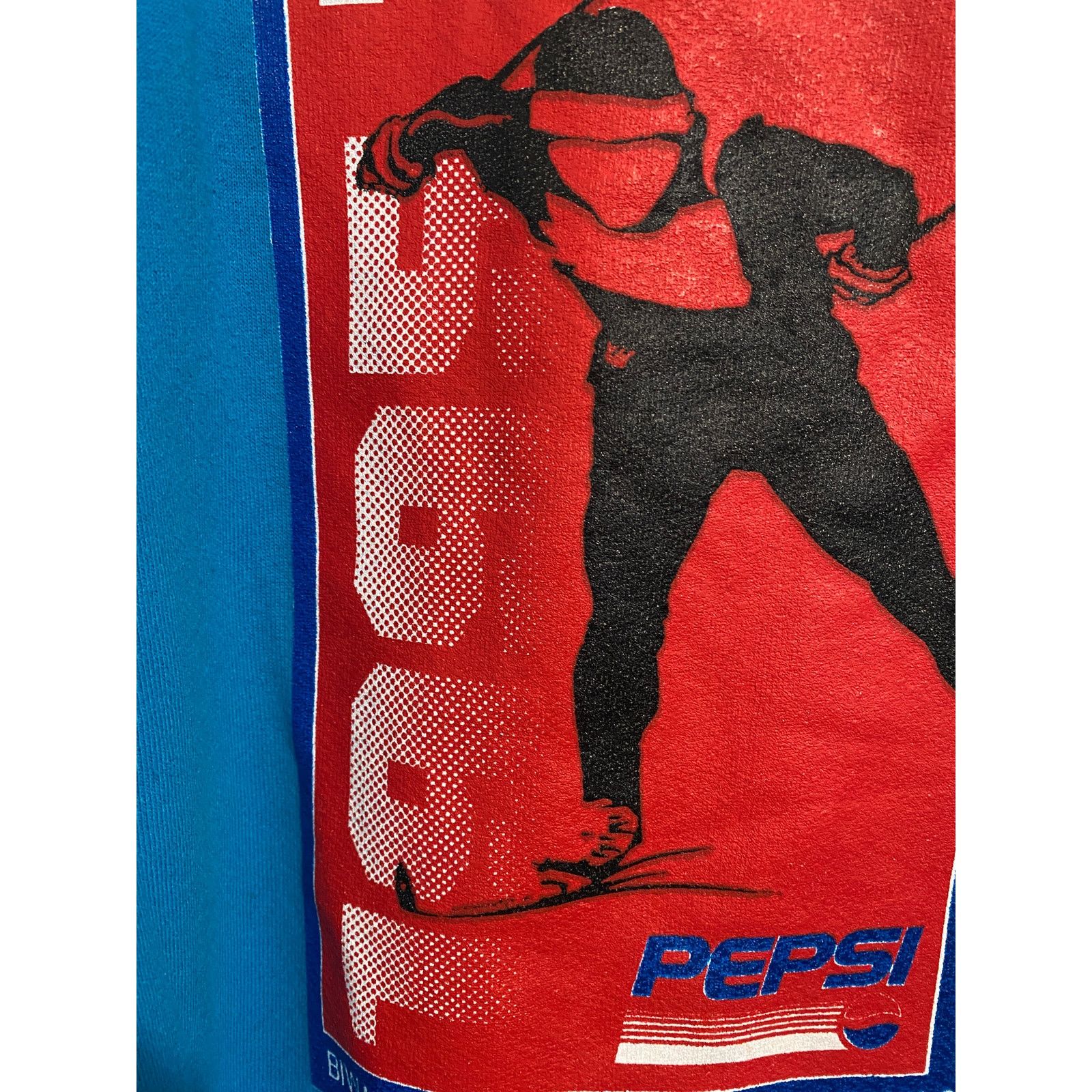 Fruit Of The Loom Vintage 1995 Pepsi Challenge Crewneck Sweatshirt Size XXL Size US XXL / EU 58 / 5 - 3 Thumbnail