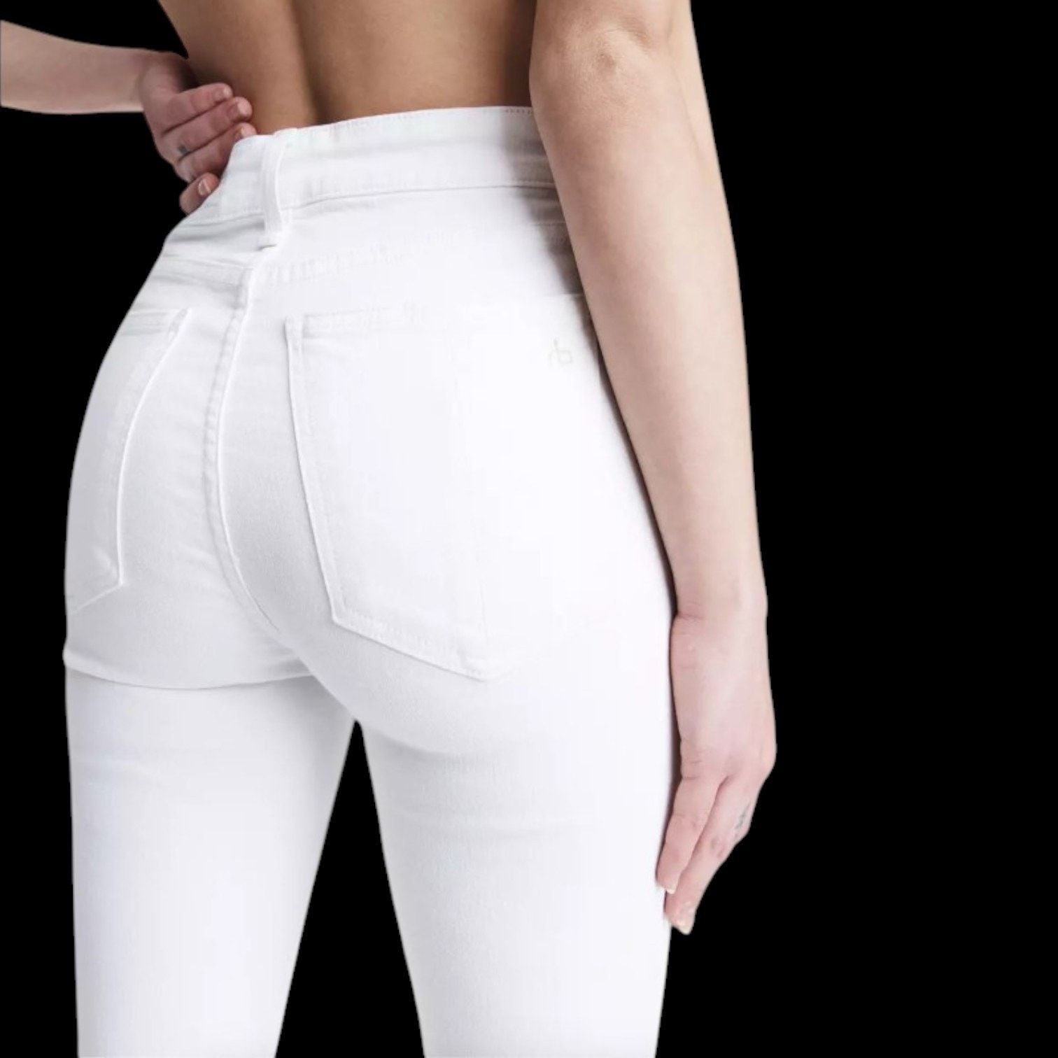 Rag & Bone Rag & Bone White Jeans | Size 24 Size 25" / US 0 / IT 36 - 7 Thumbnail