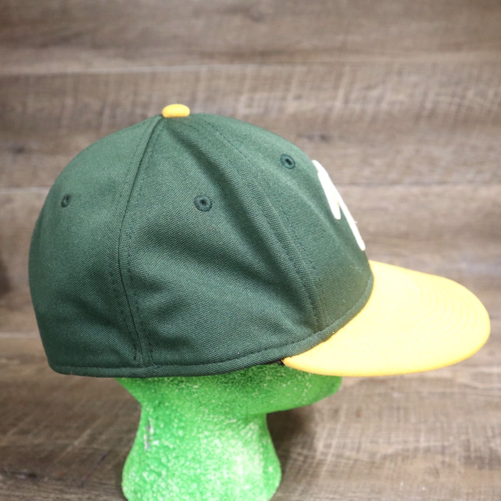 Vintage VIKING Hat Browning Green Adult Cap M Medium Women Hat Green Browning Viking Cap M Adults Baseball Cap Strap Womens Mens Boys Girls Size ONE SIZE - 4 Thumbnail