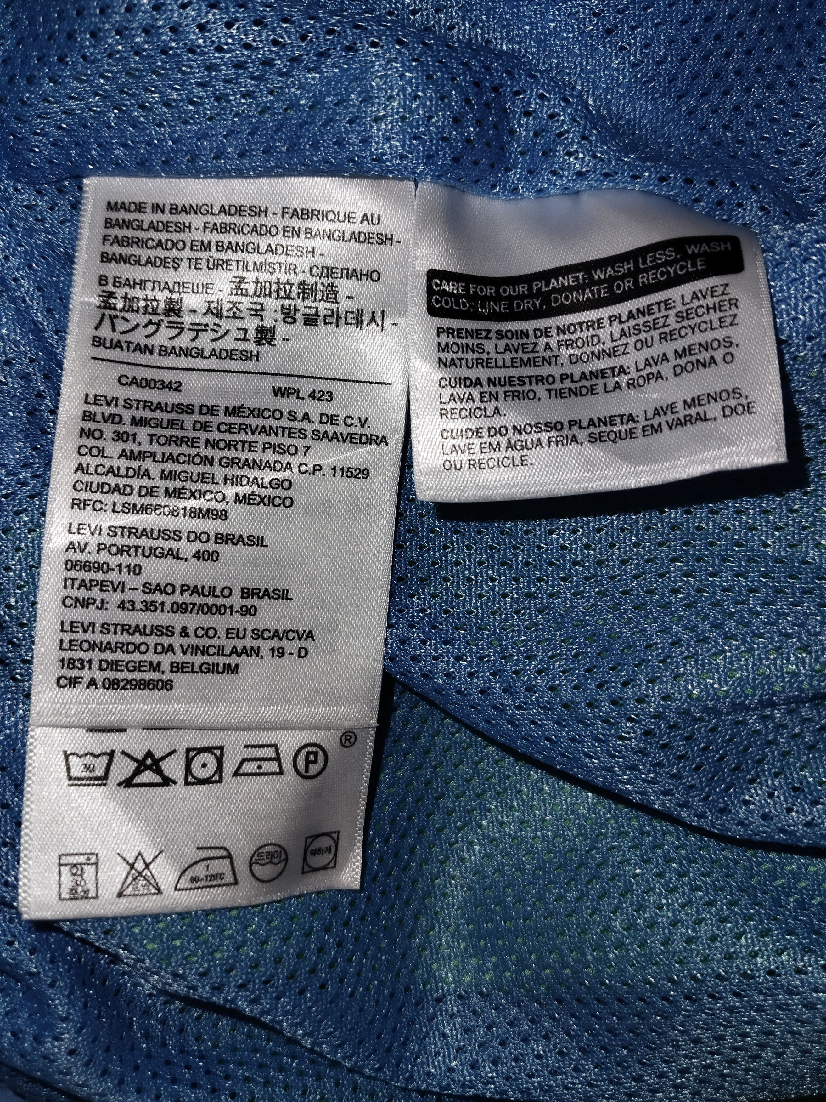 Levi's Levis Windbreaker Jacket Size US S / EU 44-46 / 1 - 9 Thumbnail