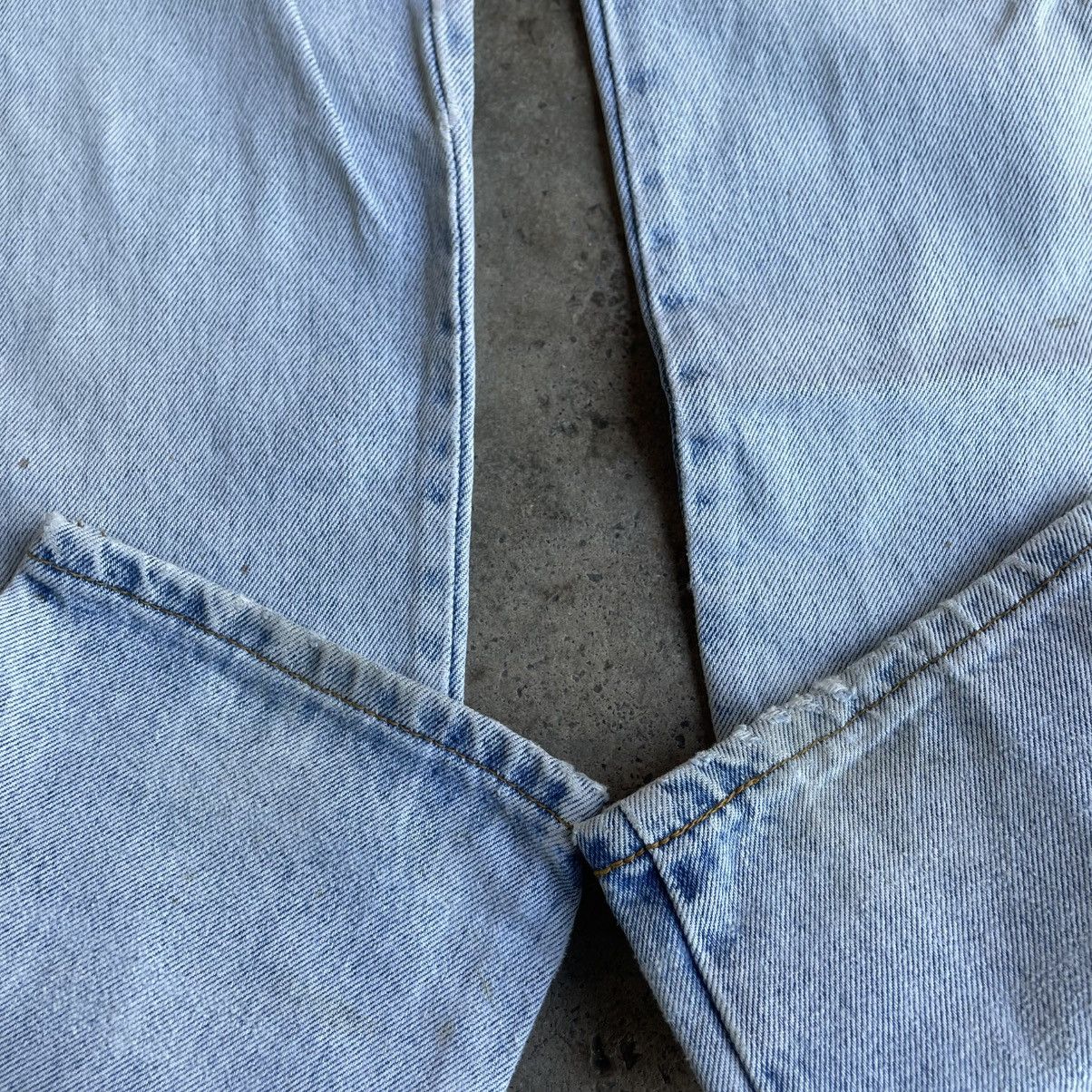 Wrangler 🔥Vintage Wrangler Stoned Washed Ripped Distress Denim Jeans Size US 29 - 7 Thumbnail