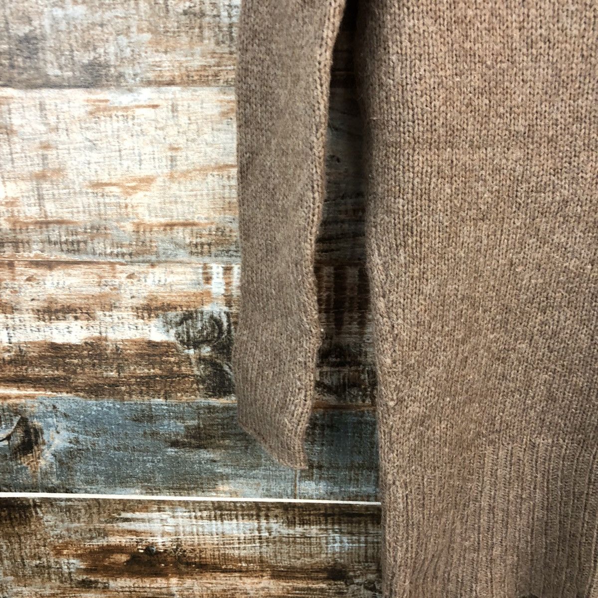 Homespun Knitwear × Japanese Brand Cloudney And John Wad wool Brown Knitwear #A2215 Size L / US 10 / IT 46 - 15 Thumbnail