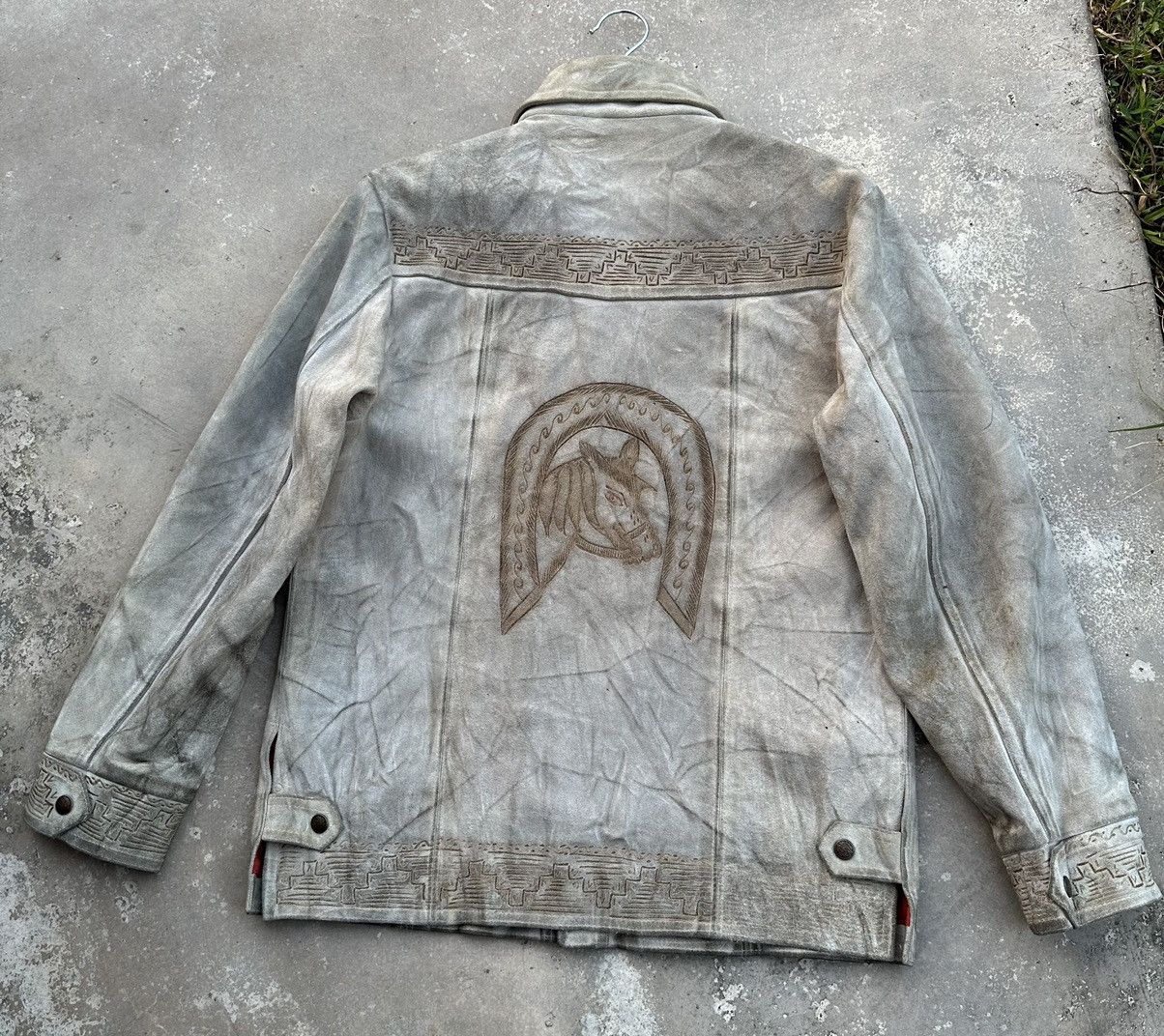 Leather 60’s Vintage Horse Suede Leather American Heritage Jacket Size US M / EU 48-50 / 2 - 14 Thumbnail