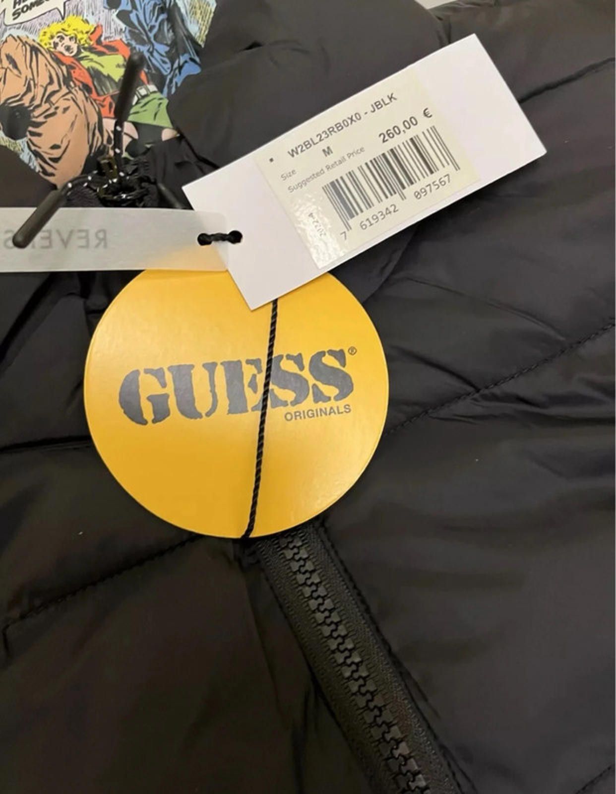 Guess Guess Originals x Batman Reversible Black Puffer rpr €260 Size US M / EU 48-50 / 2 - 4 Thumbnail
