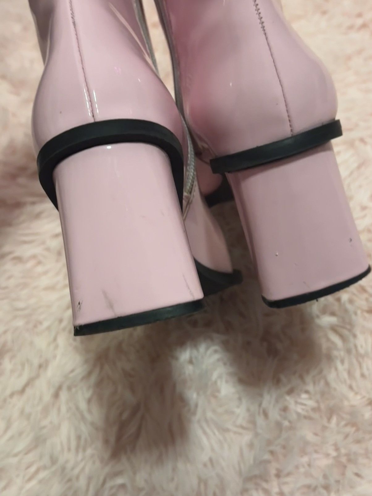 BP. Light Pink BP GoGo Ankle Boots Womens Booties Heels Size 7 Size US 7 / IT 37 - 4 Thumbnail
