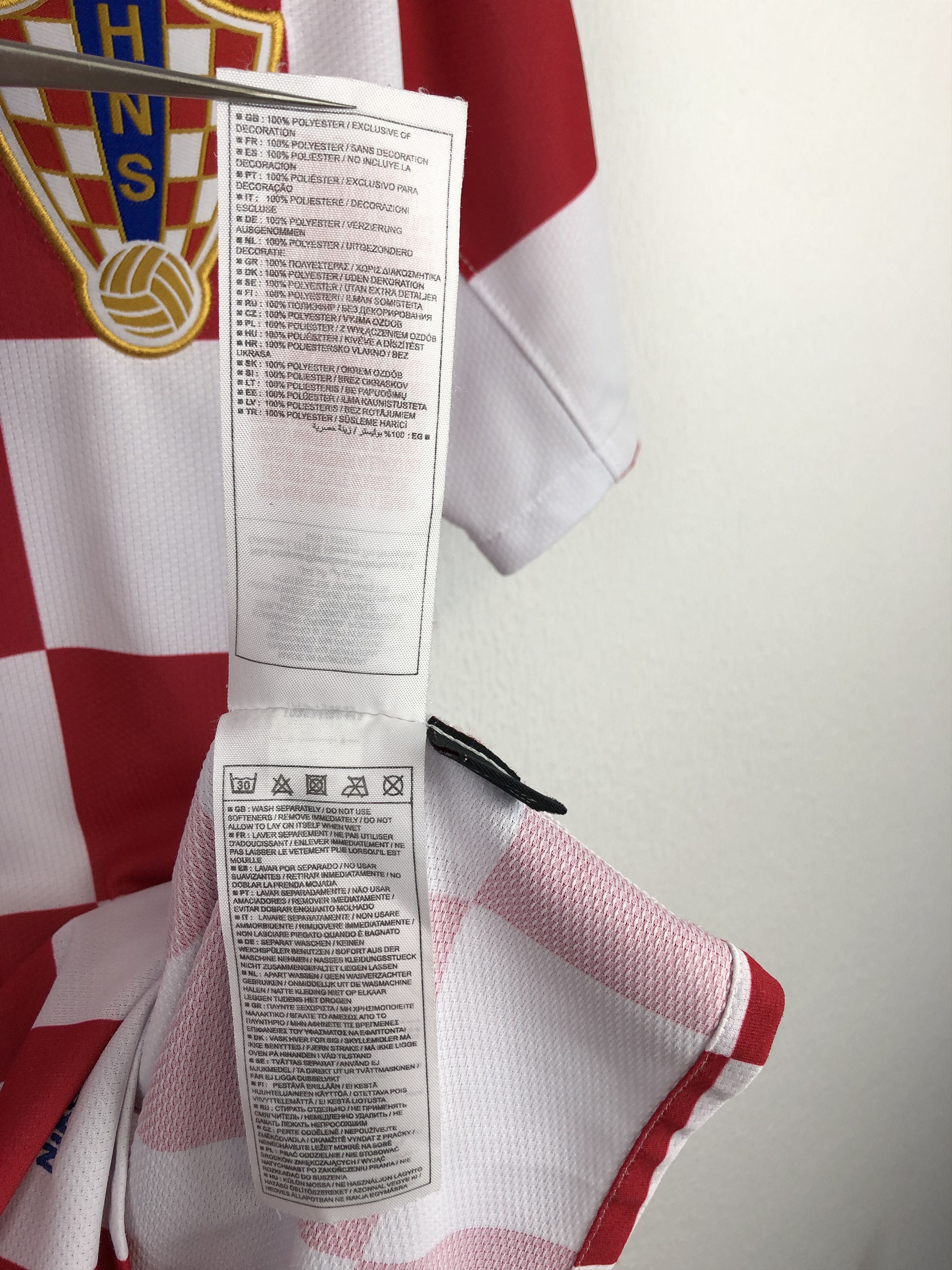 Nike × Vintage Croatia shirt 2008 Soccer Nike Jersey National Trikot Size US M / EU 48-50 / 2 - 11 Thumbnail
