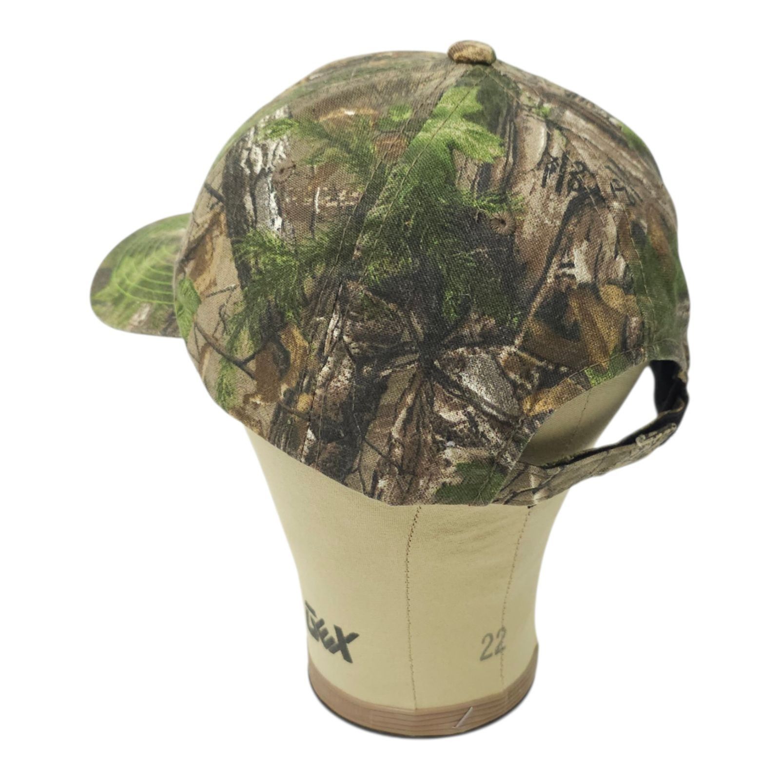Realtree Team Realtree Camo Hat Strapback Cap Green Embroidered Logo Size ONE SIZE - 10 Thumbnail