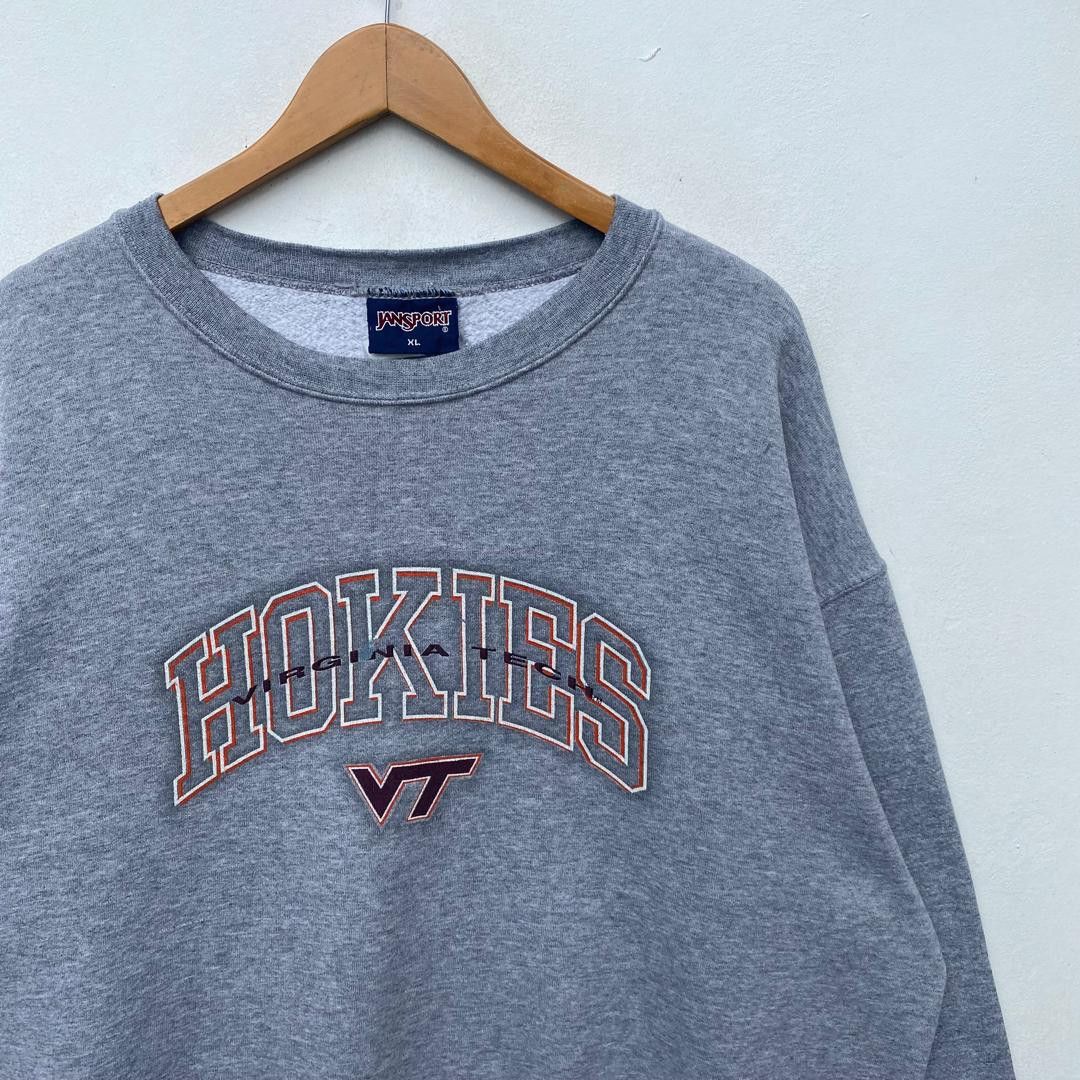 Other VINTAGE VIRGINIA TECH HOKIES SWEASHIRT XL PULLOVER Size US XL / EU 56 / 4 - 3 Thumbnail