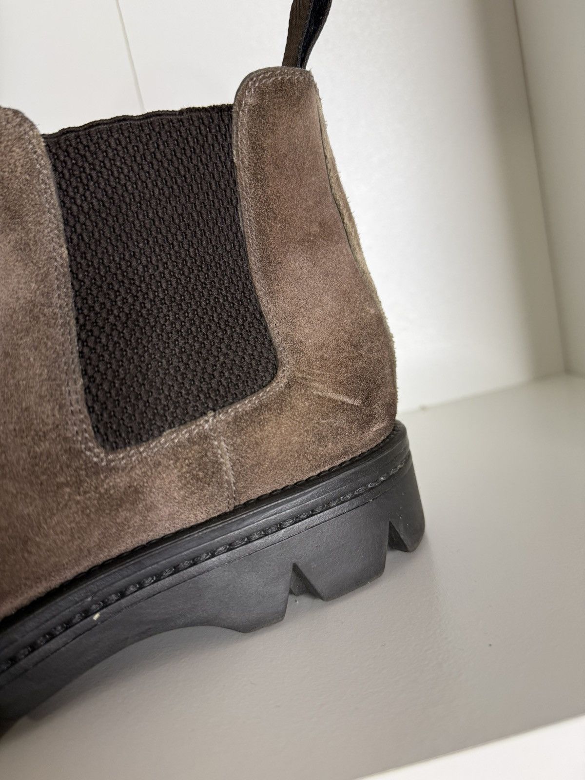 Santoni Santoni Suede Leather Chelsea Boots size 36.5 Size US 6.5 / IT 36.5 - 6 Thumbnail