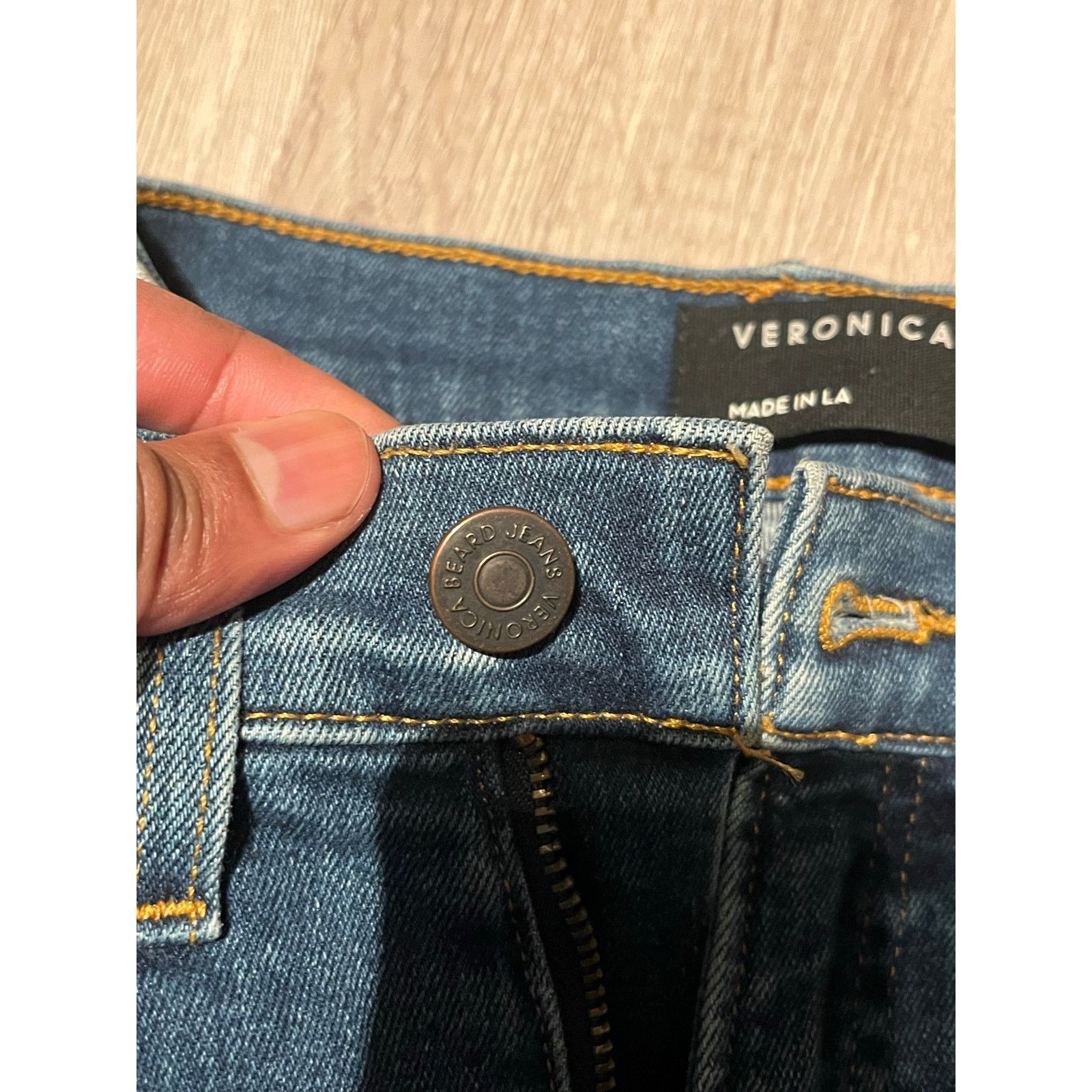 Veronica Beard Veronica Beard - Carly high-rise kick-flare jeans / 28 /blue Size 28" / US 6 / IT 42 - 9 Thumbnail