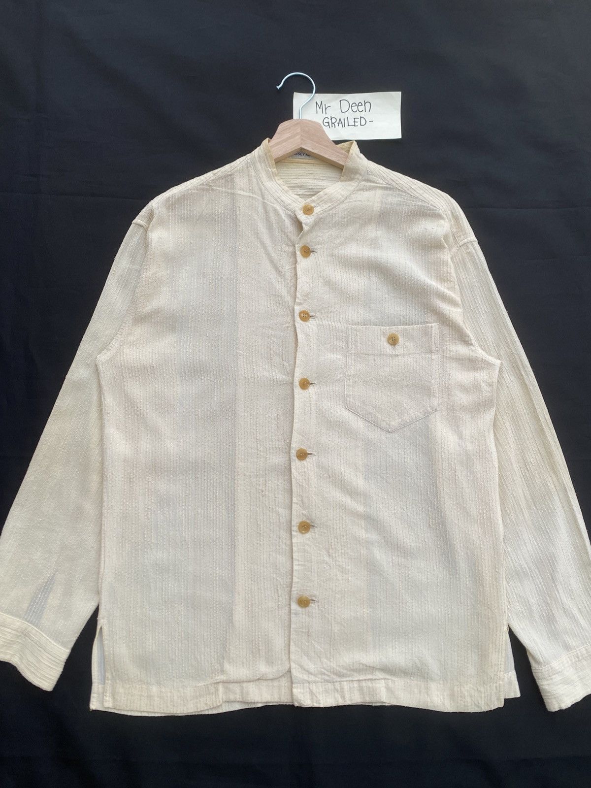 Issey Miyake Rare Vintage 90s Issey Miyake Men Longsleeve Buttons Shirt Size US M / EU 48-50 / 2 - 5 Thumbnail