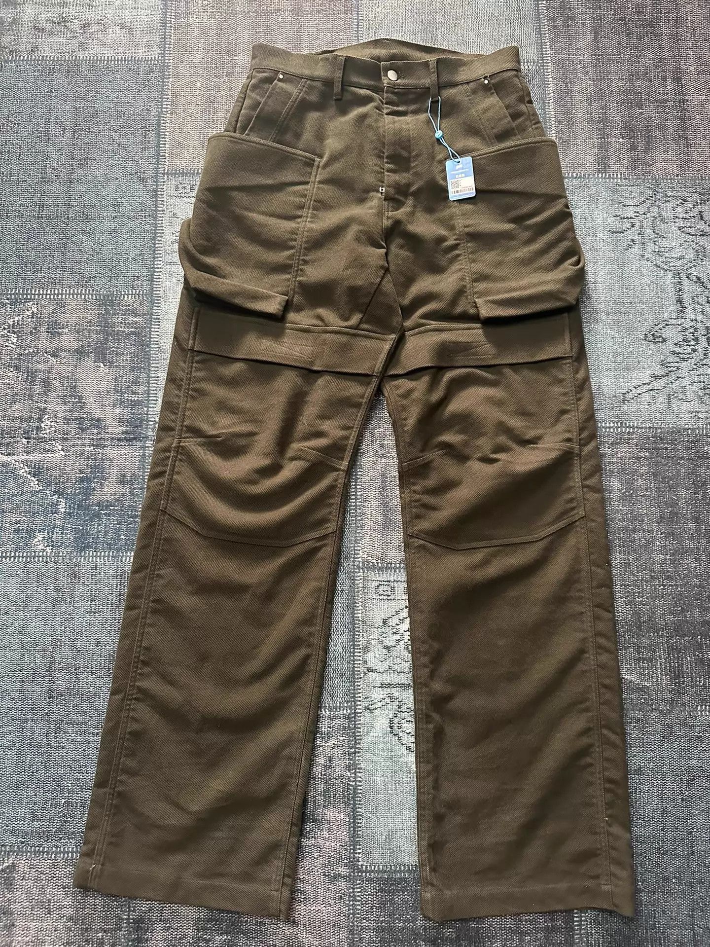 Rick Owens Rick Owens 24FW Stefan Cargo Flared 31 Near Mint Size US 31 - 1 Thumbnail
