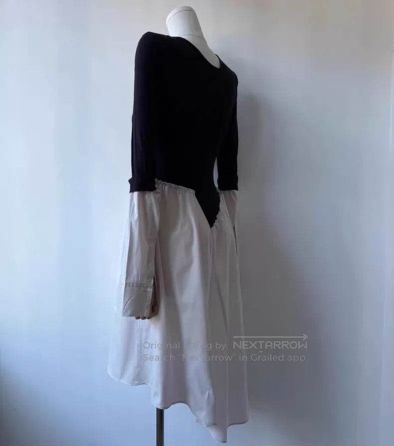 Yohji Yamamoto Yohji Yamamoto 10SS Show Patchwork Dress Size XS / US 0-2 / IT 36-38 - 3 Thumbnail
