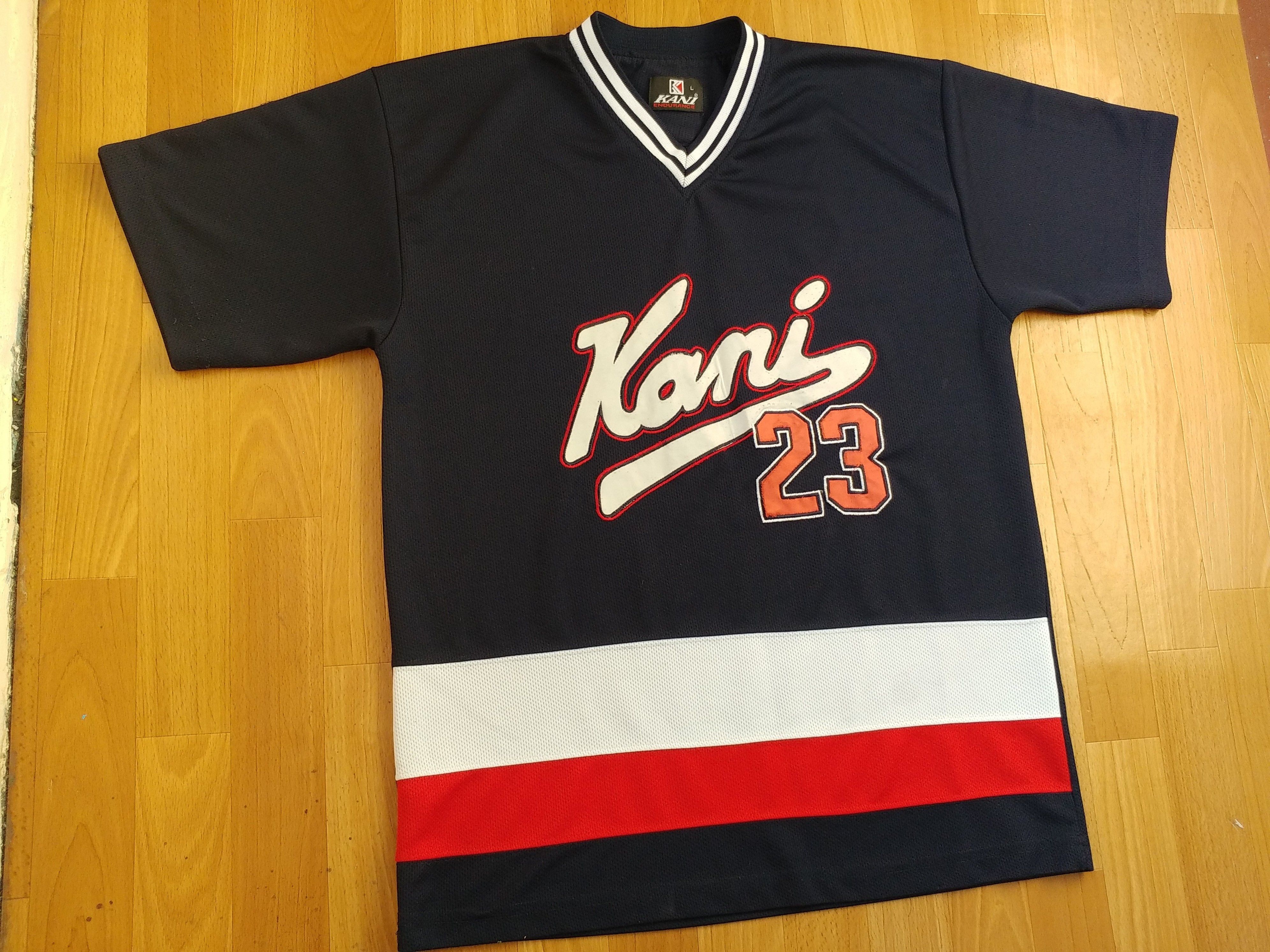 Karl Kani KARL KANI jersey, Kani Endurance, vintage hip hop t-shirt XL Size US XL / EU 56 / 4 - 2 Thumbnail