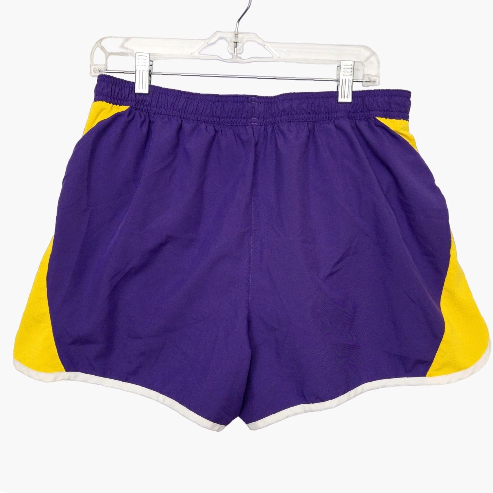 Adidas Adidas Performance Pace Running Shorts Purple Lined Drawstring Womens Large L Size 36" / US 14 / IT 50 - 2 Thumbnail