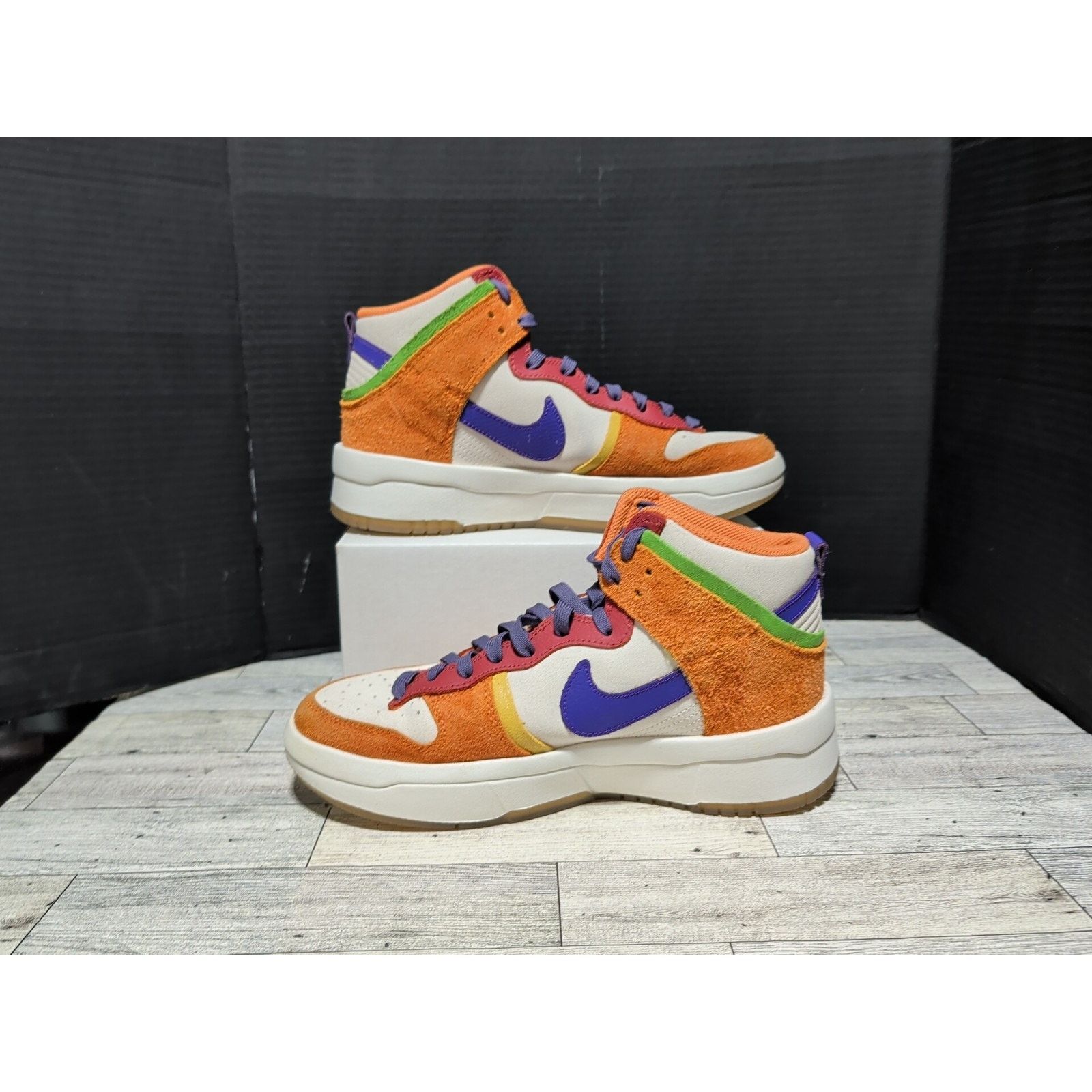 Nike Nike Dunk High Setsubun WMNS 7.5 Sneakers Shoes High Tops Size US 7.5 / IT 37.5 - 3 Thumbnail