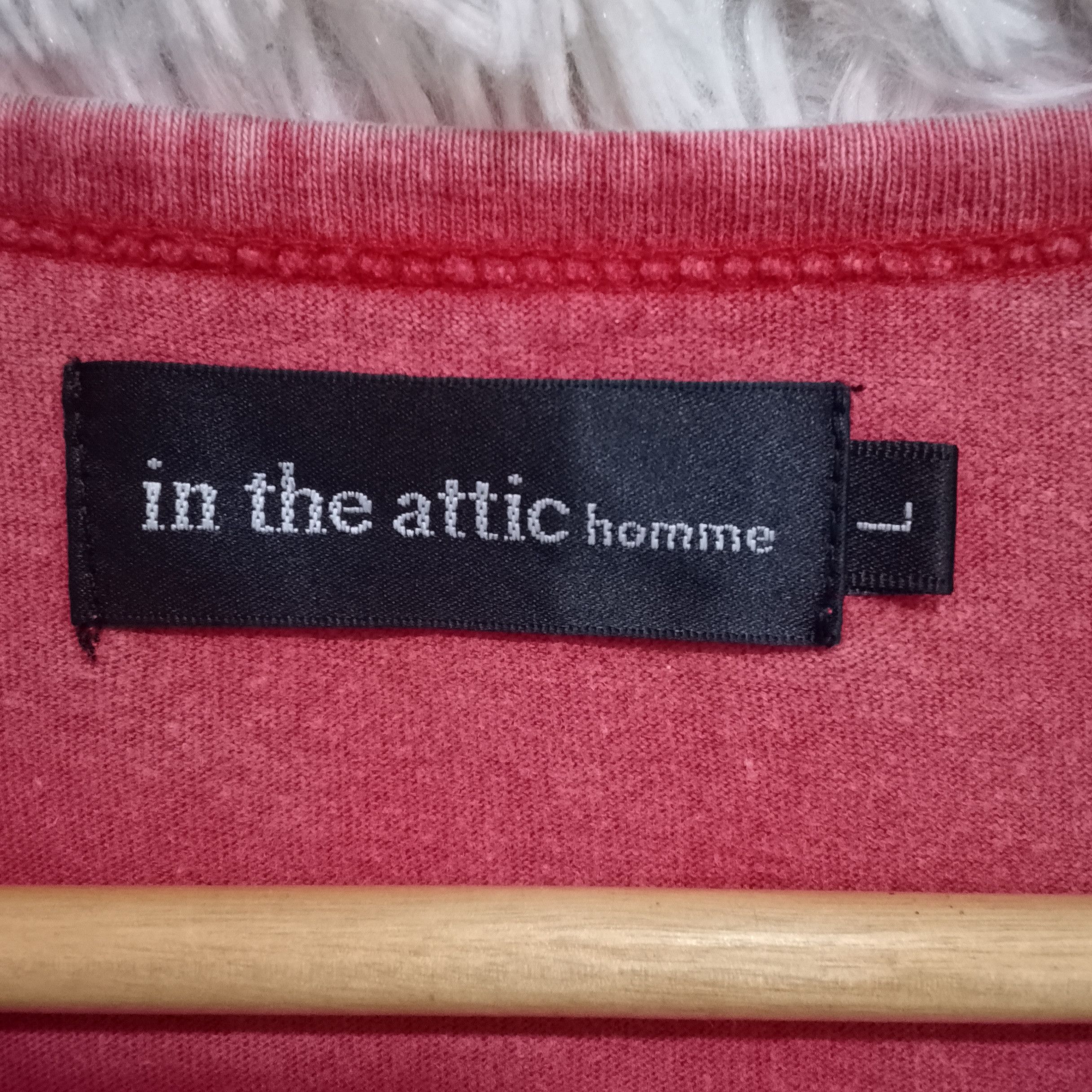 In The Attic In The Attic Homme Head Up Acid Wash Embossed T-shirt lgb Size US M / EU 48-50 / 2 - 8 Thumbnail
