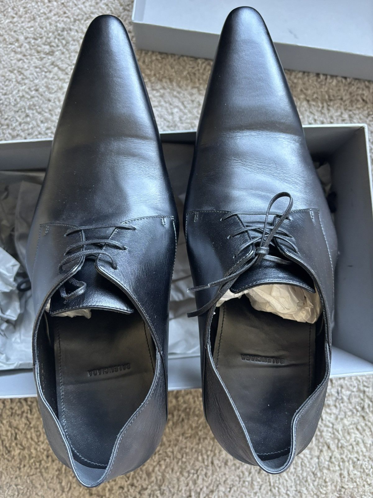 Balenciaga BALENCIAGA OPERA DERBY BRAND NEW NEVER WORN Size US 8 / EU 41 - 10 Thumbnail