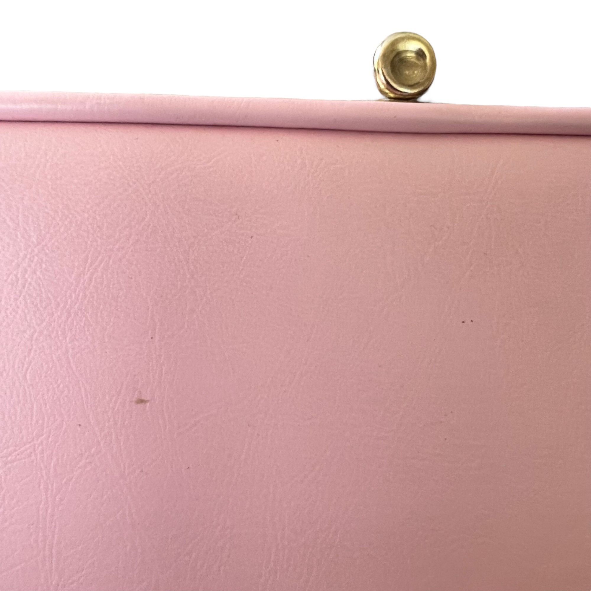 Vintage Vintage Pastel Pale Pink Gold Hardware Glamour Clutch Size ONE SIZE - 3 Thumbnail