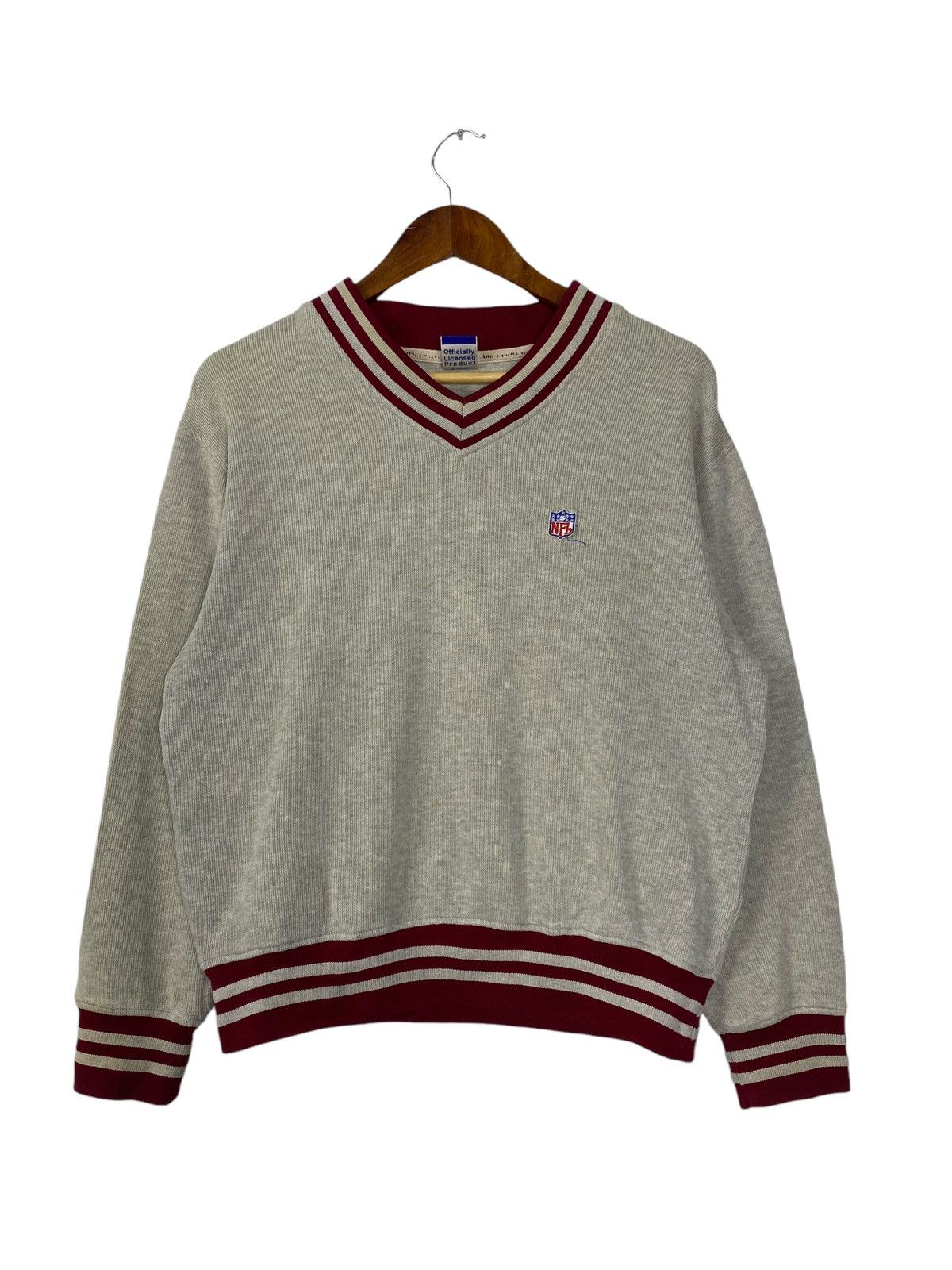 NFL × Vintage Vintage 90s NFL sweatshirt Size US M / EU 48-50 / 2 - 1 Thumbnail
