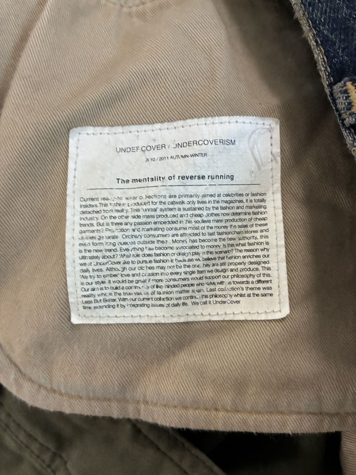 Undercover Undercover Cargo Hybrid Denim Size US 30 / EU 46 - 7 Thumbnail