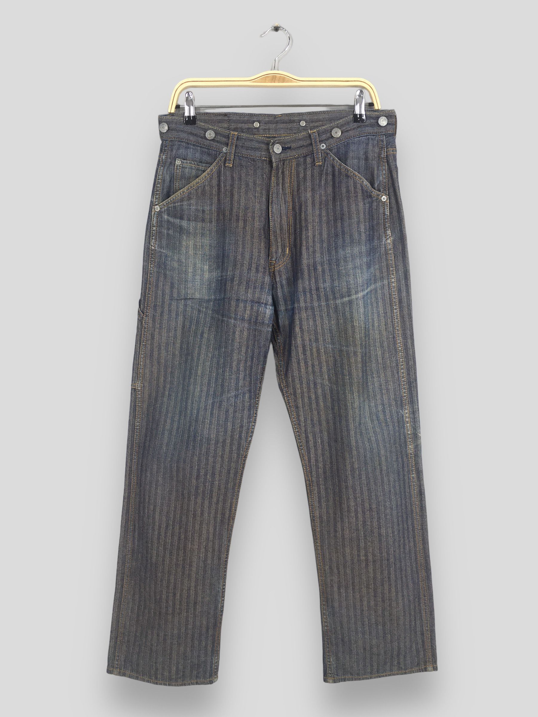 Hysteric Glamour Size 31x29 Hysteric Glamour Herringbone Carpenter S1697 Size US 31 - 1 Thumbnail