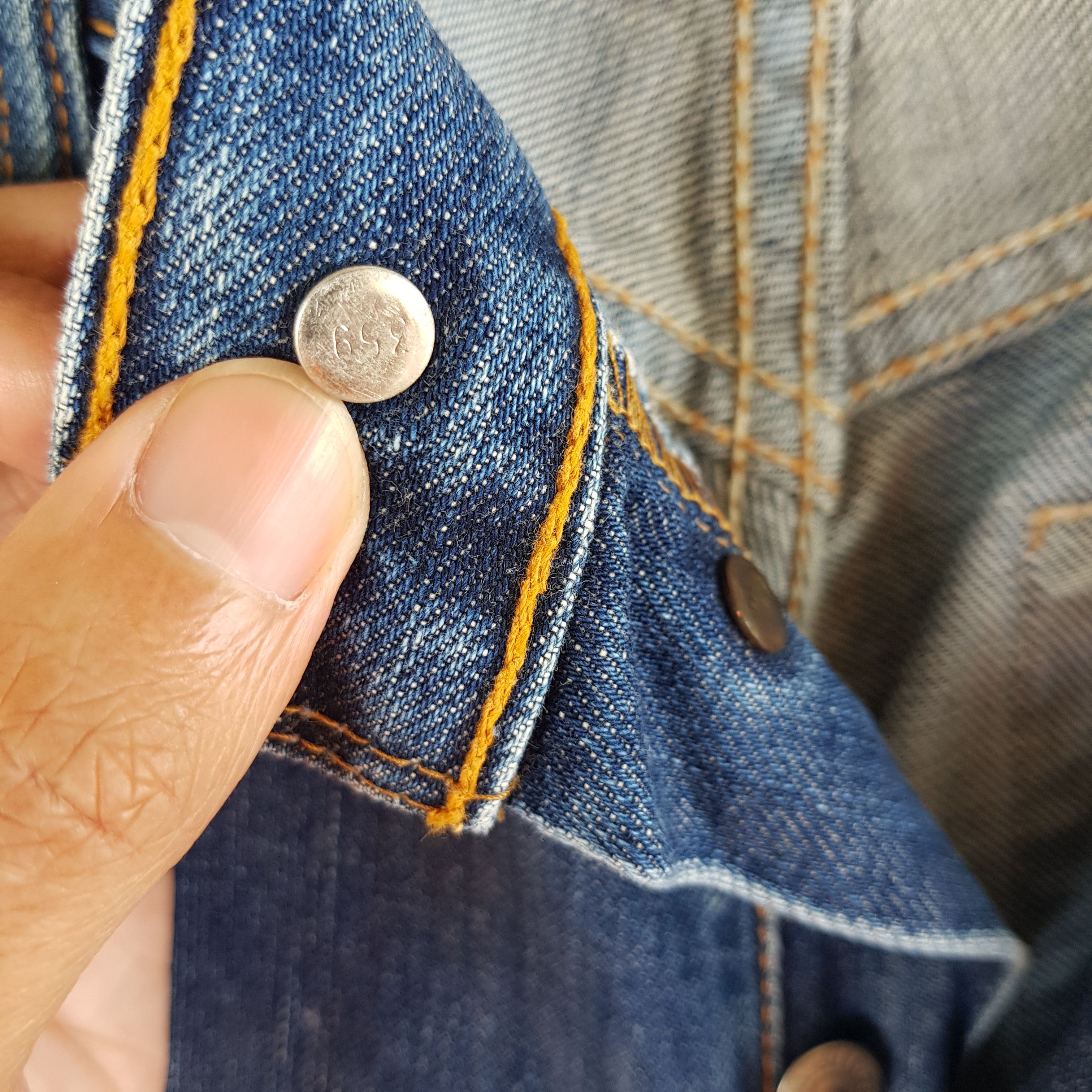 Levi's Vintage 90s Levis Distressed Jeans Levi's Button Fly Denim Size 28" / US 6 / IT 42 - 6 Thumbnail