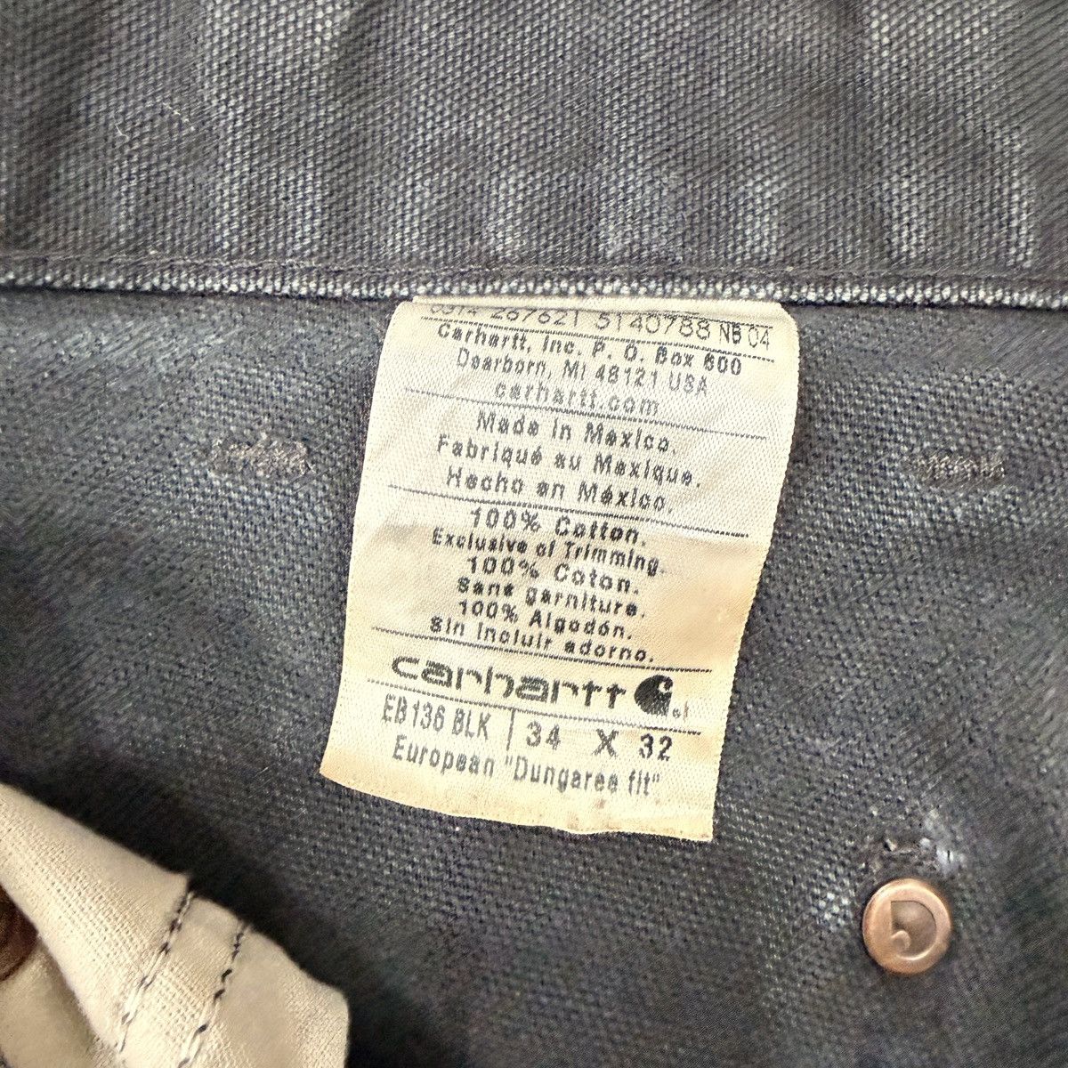 Carhartt 1 of 1 vintage Carhartt Sashiko 🪡 Double knee Size US 34 / EU 50 - 6 Thumbnail