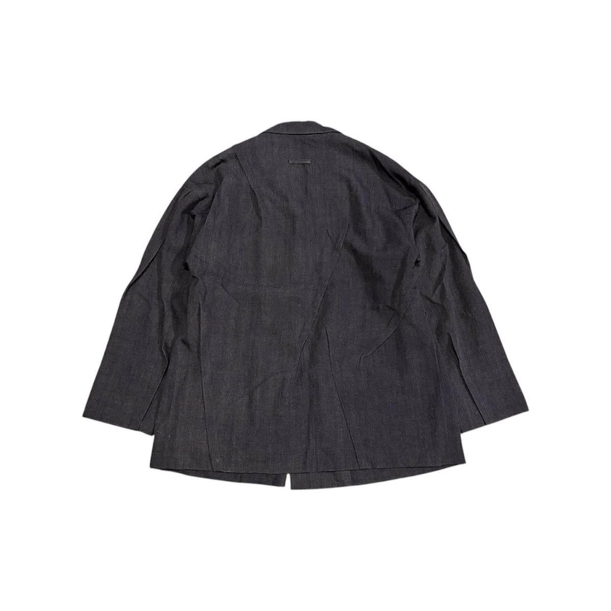 Designer × Japanese Brand × Y's for Men 🔥Japanese Vintage Yohji Yamamoto Style Wrinkled Work Jacket Size US M / EU 48-50 / 2 - 5 Thumbnail