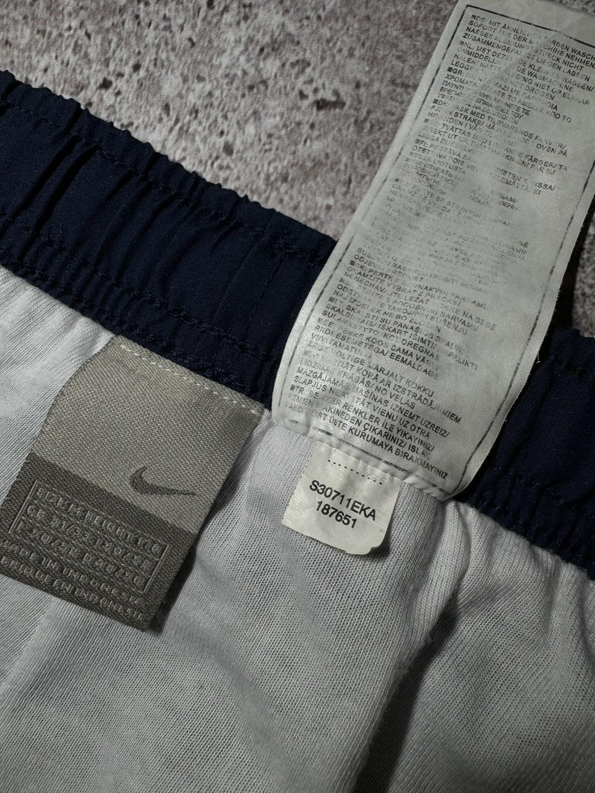 Japanese Brand × Nike × Vintage Nike Vintage y2k Drill Pants Streetwear Embroidered Logo Size US 32 / EU 48 - 10 Thumbnail