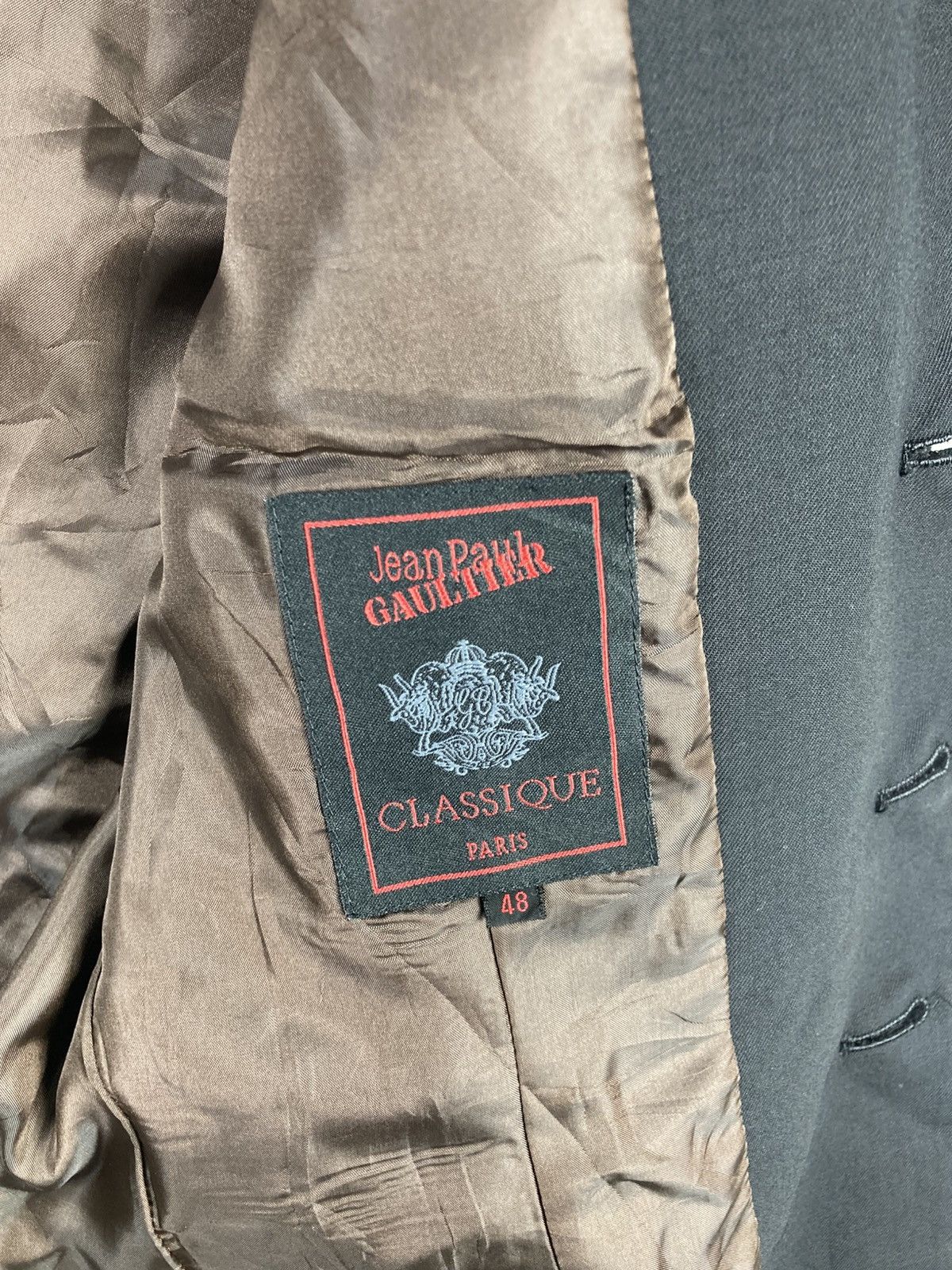 Jean Paul Gaultier Spring Summer 1996 Jean Paul Gaultier Utility Tailor Blazer Size 40L - 7 Thumbnail